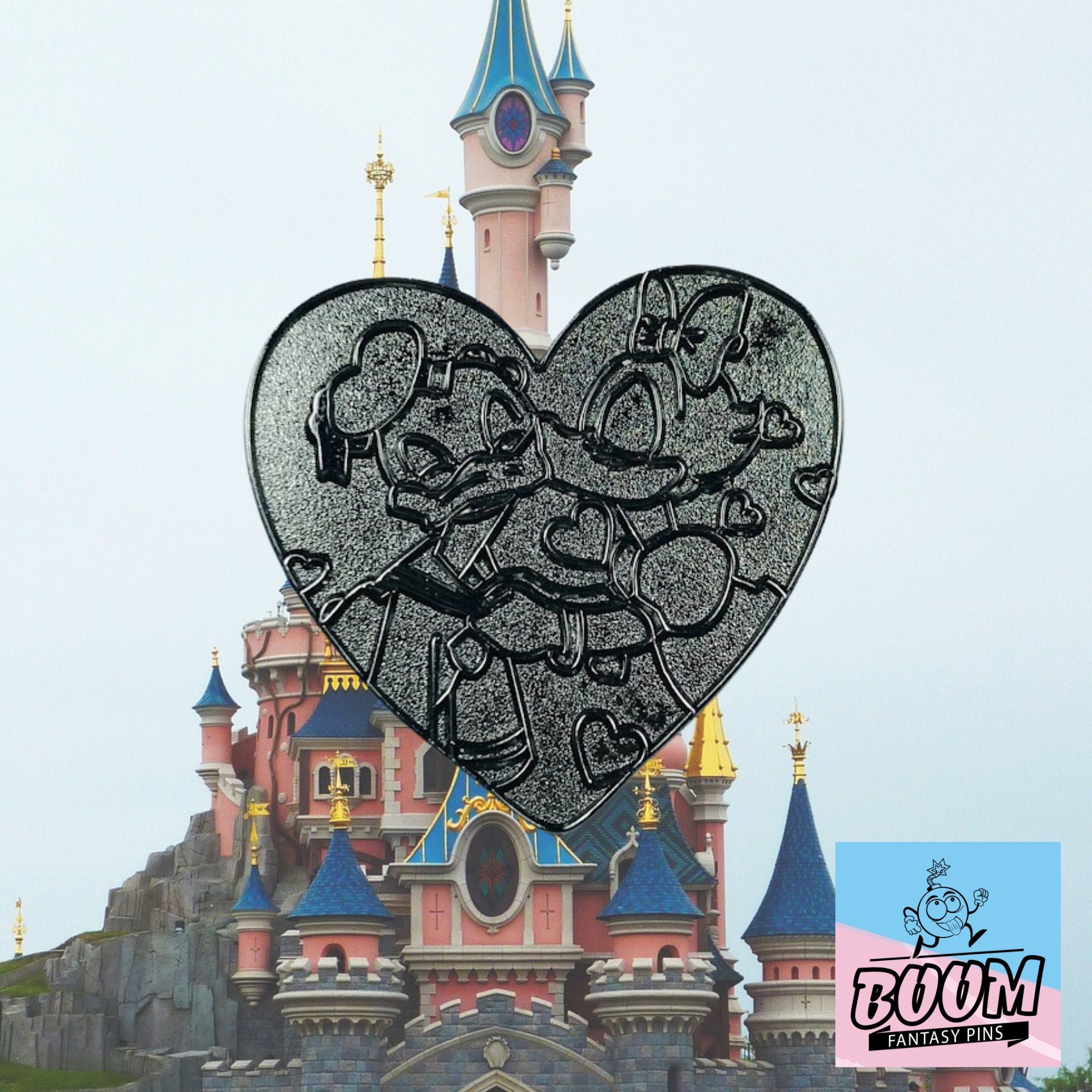 Pin – Pato Donald y Pato Daisy de El Sr. Pato sale – Disney Fantasy