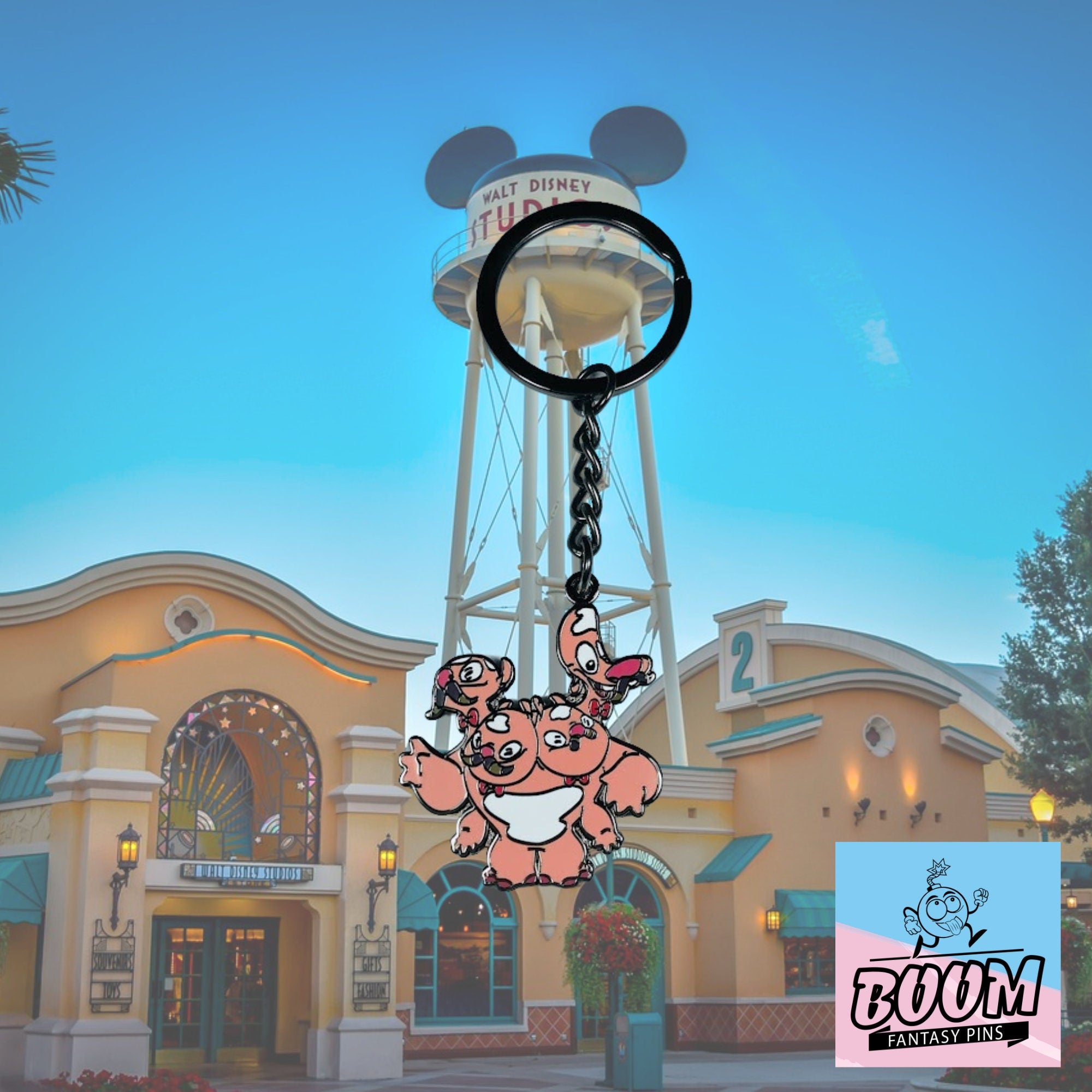 Llavero – Experimento de Frente 044 de Lilo y Stitch – Disney Fantasy