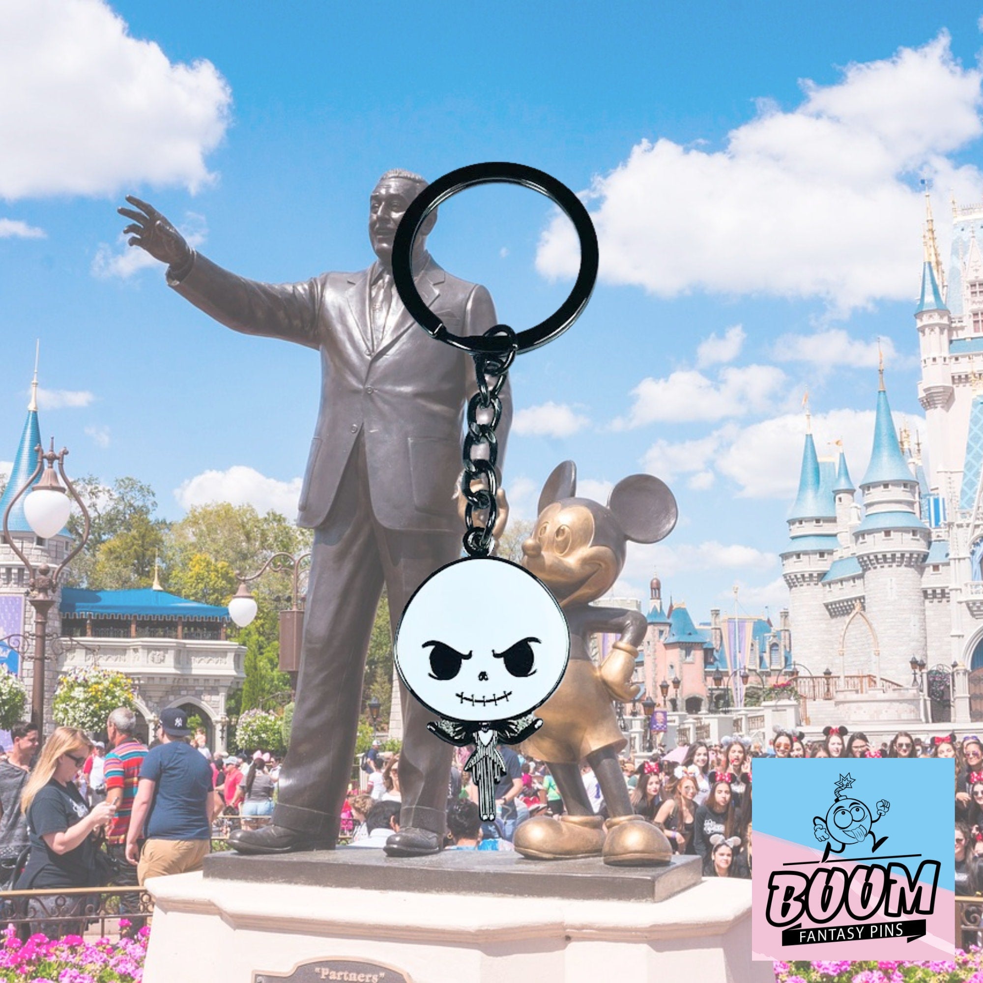 Keychain – Jack Skellington from The Nightmare Before Christmas – Disney Fantasy