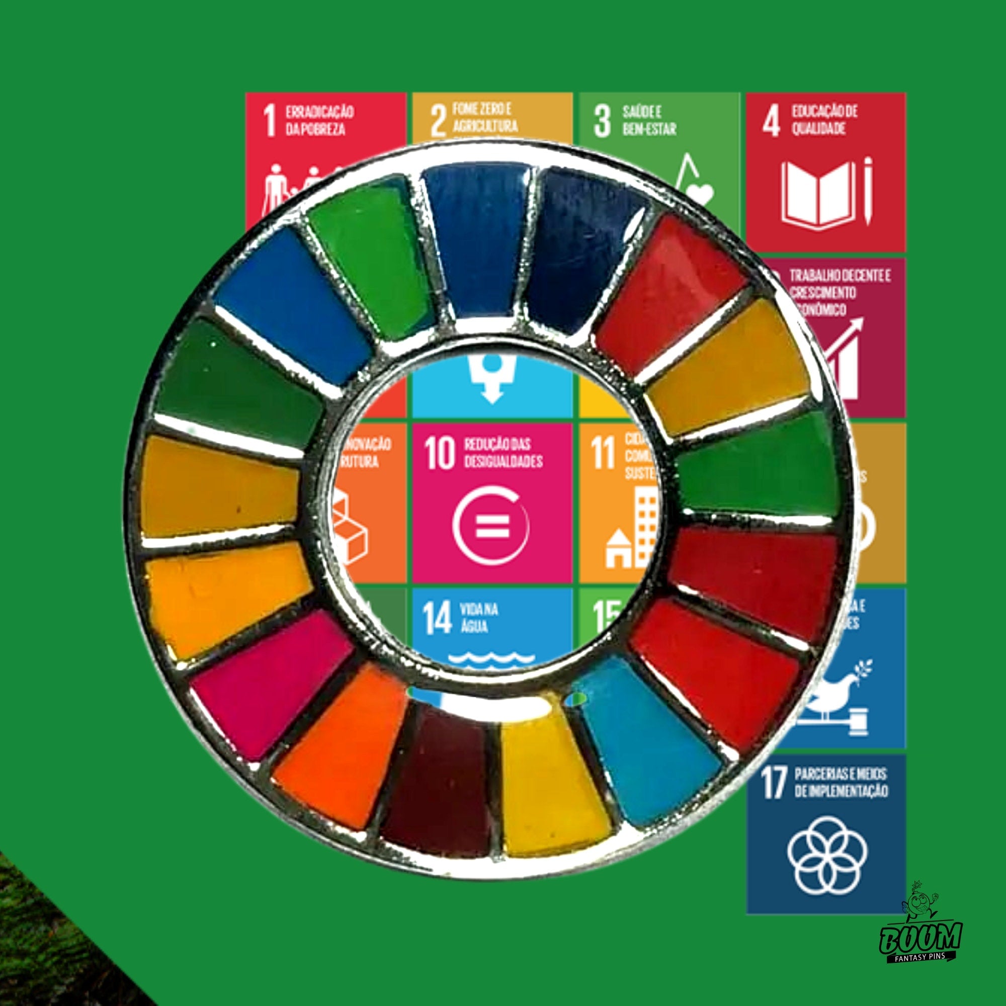 Épingle – Objectifs de développement durable des Nations Unies – Initiative pour l’impact mondial