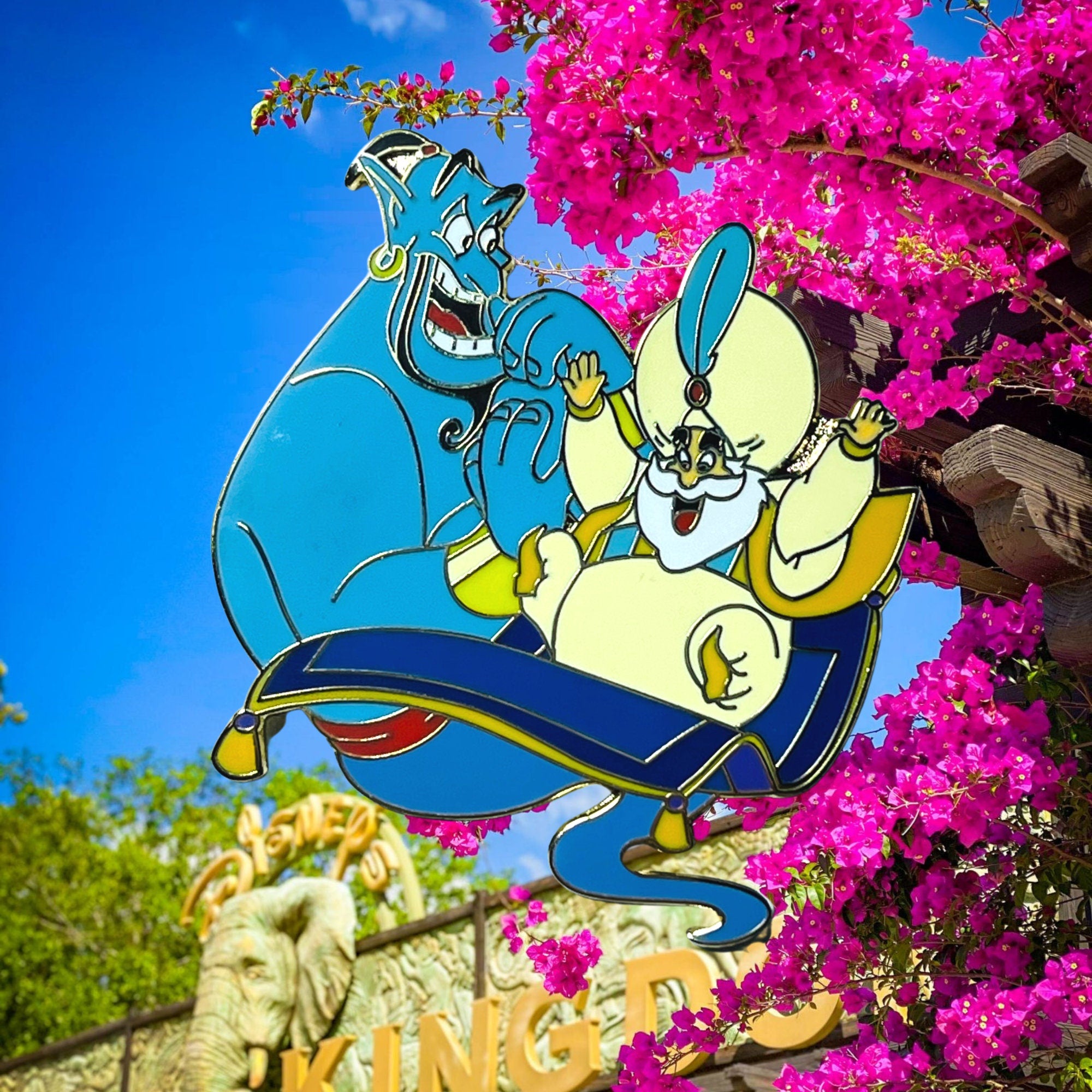 Pin's – Génie et Sultan d'Aladdin – Disney Fantasy