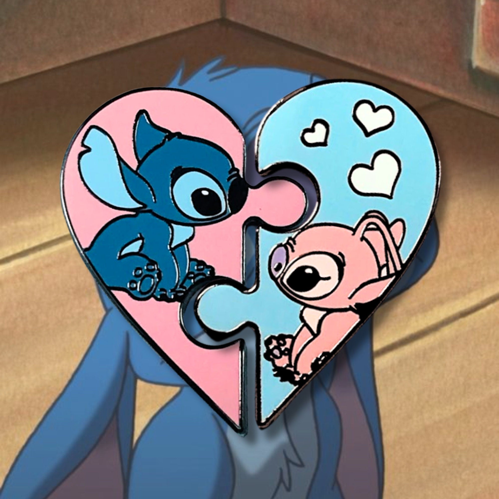 Pin – Stitch y Ángel de Lilo y Stitch – Disney Fantasy