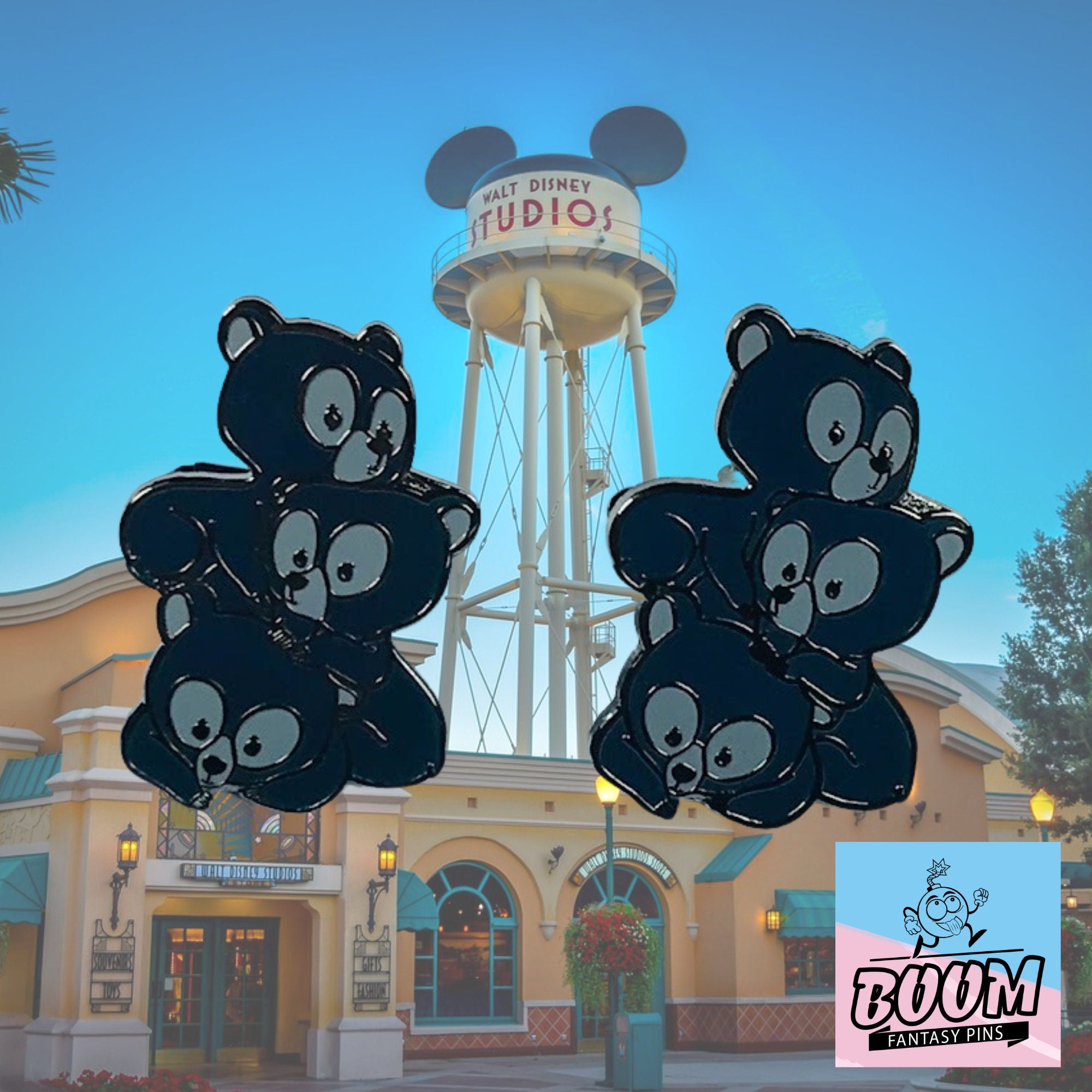 Cufflinks – Little 3 bears from Brave – Disney Fantasy