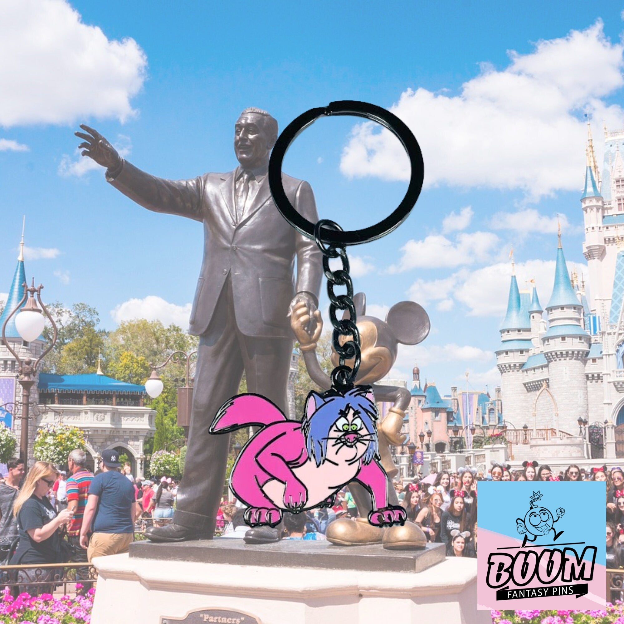 Porte-clés – Madame Mim du film Merlin l'Enchanteur – Disney Fantasy