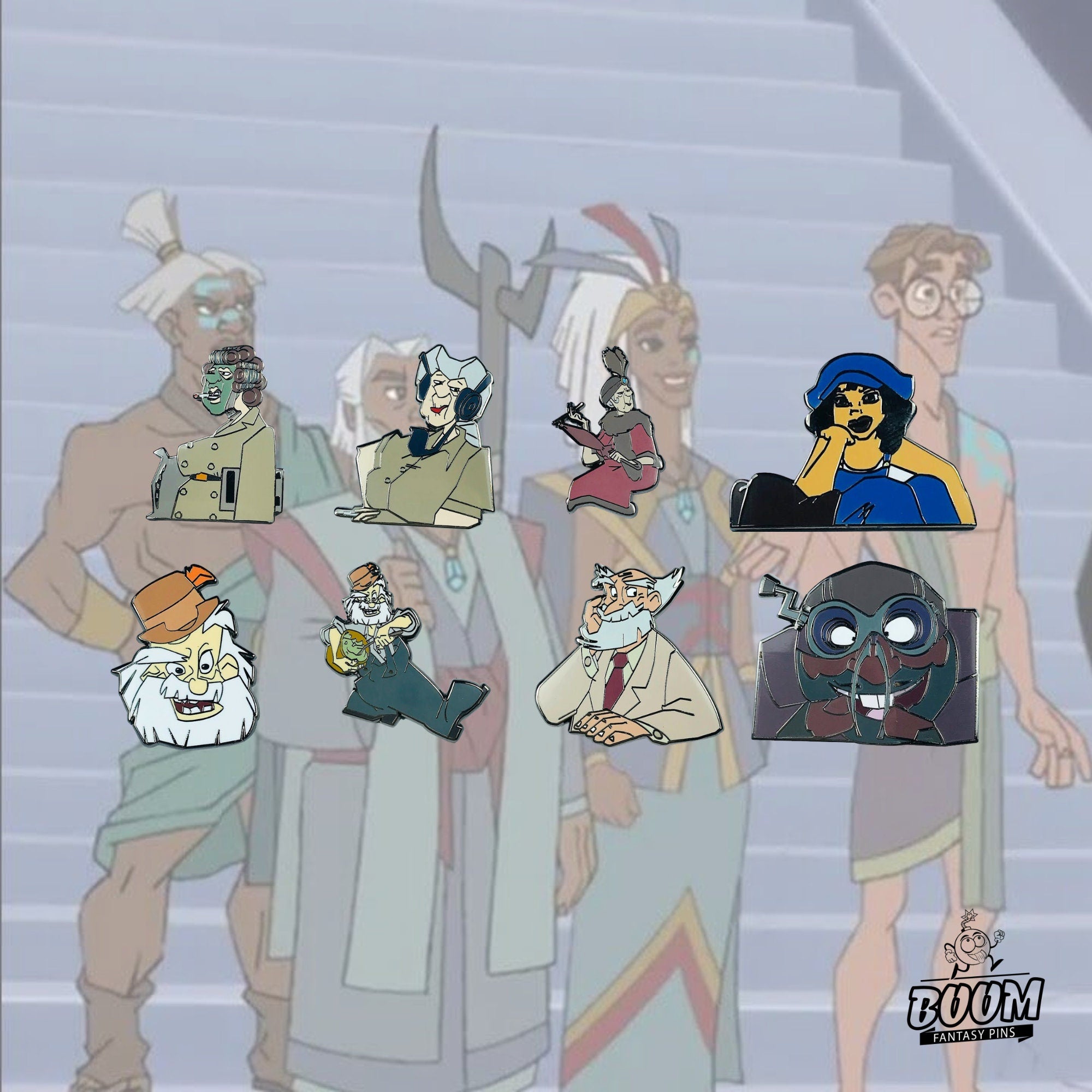 Pin's – Princesse Kida d'Atlantide : L'Empire perdu – Disney Fantasy