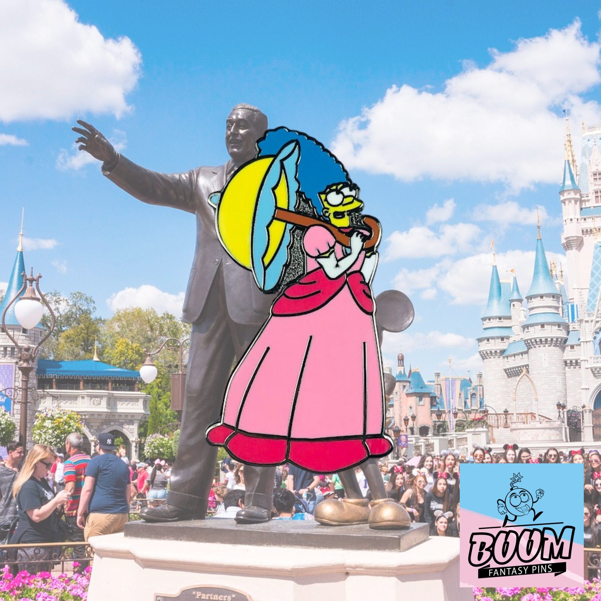 Pin's – Marge Simpson des Simpson – Disney Fantasy