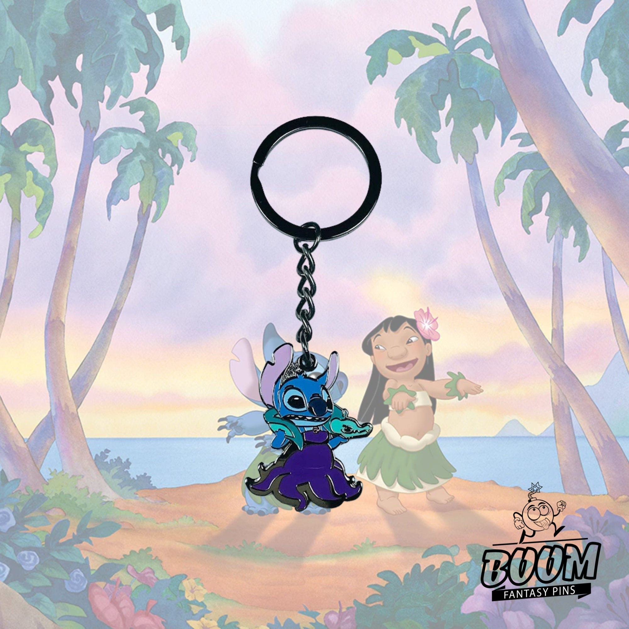 Llavero – Experimento 626 Stitch como Úrsula de Lilo &amp; Stitch – Disney Fantasy