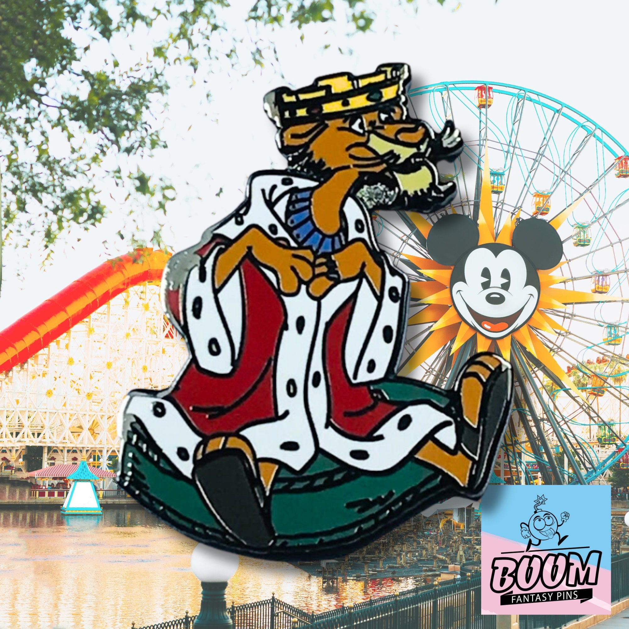 Pin – Príncipe Juan de Robin Hood – Disney Fantasy