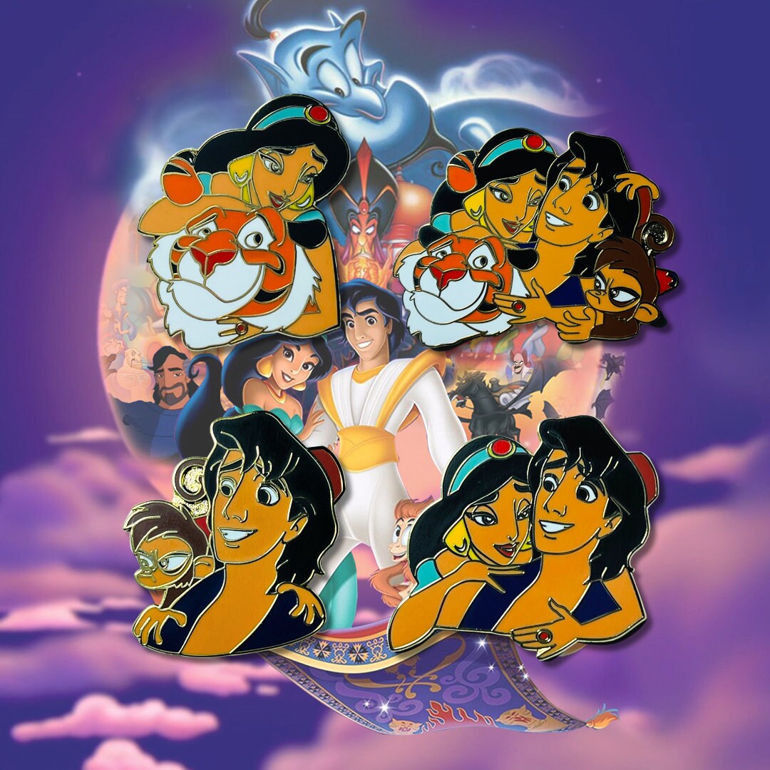 Pin – Princesa Jasmine de Aladdin – Disney Fantasy