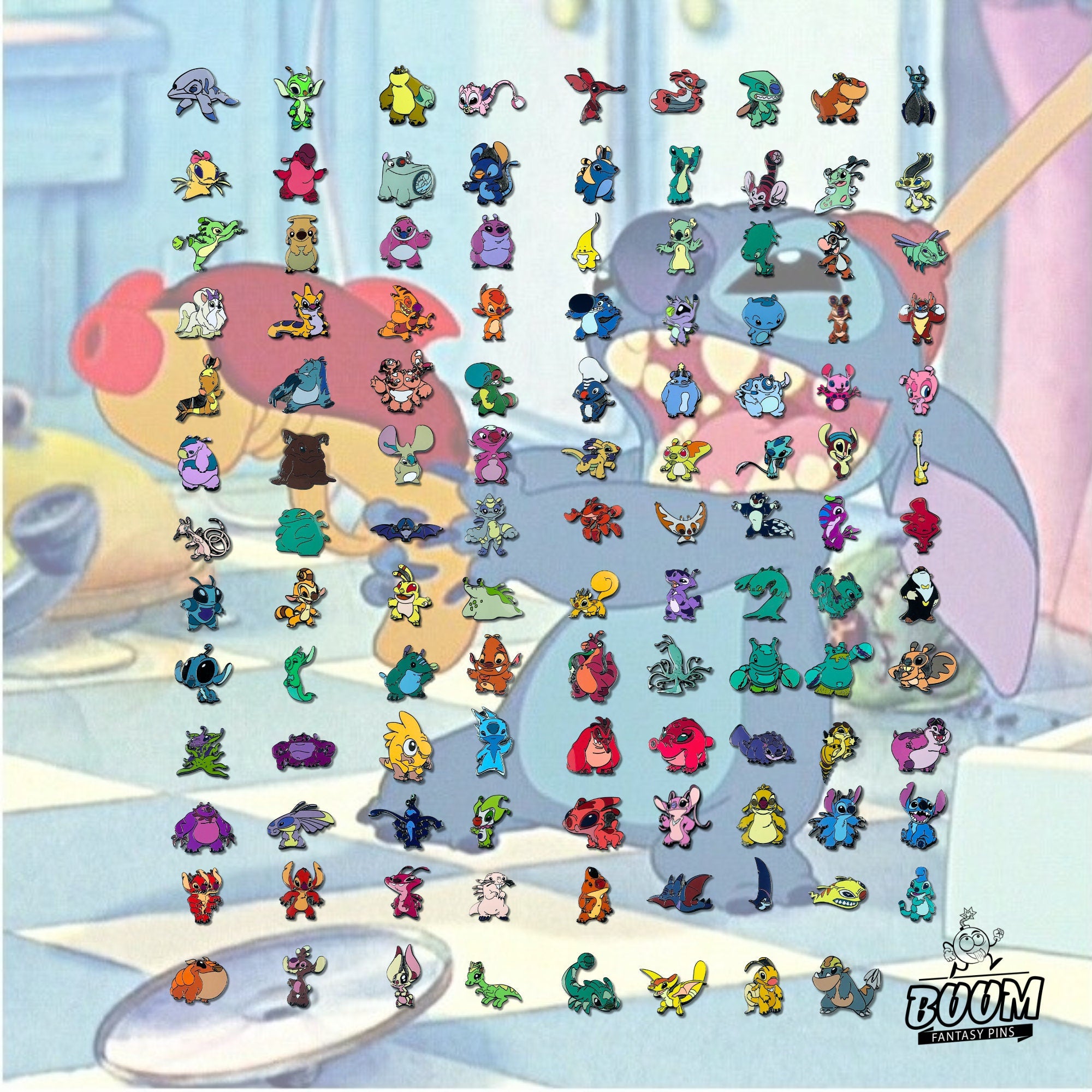 Pin – Stitch y experimentos de Lilo y Stitch – Disney Fantasy