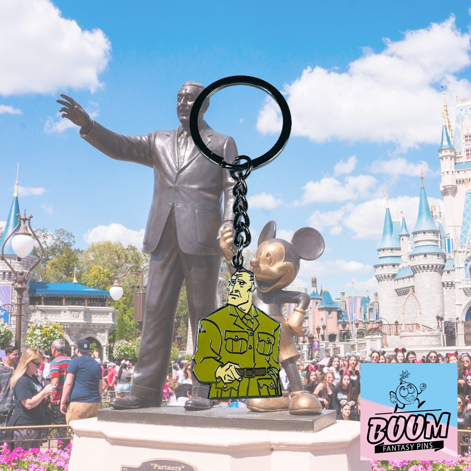 Llavero – Lyle Tiberius Rourke de Atlantis: El Imperio Perdido – Disney Fantasy