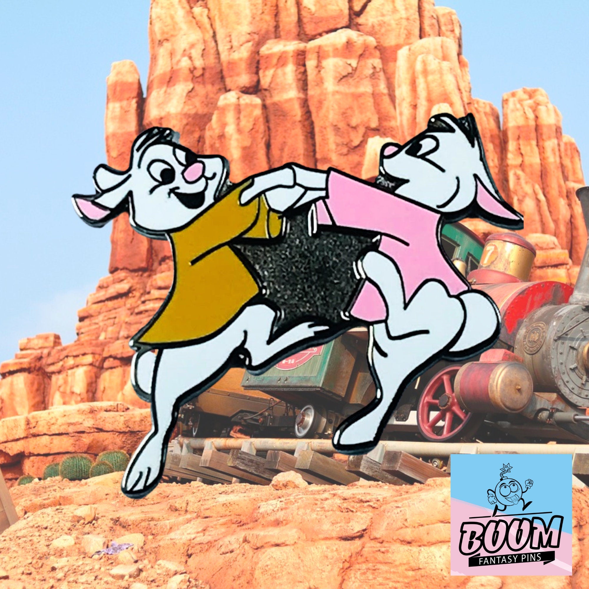 Pin – Skippy y Sis Bunny de Robin Hood – Disney Fantasy