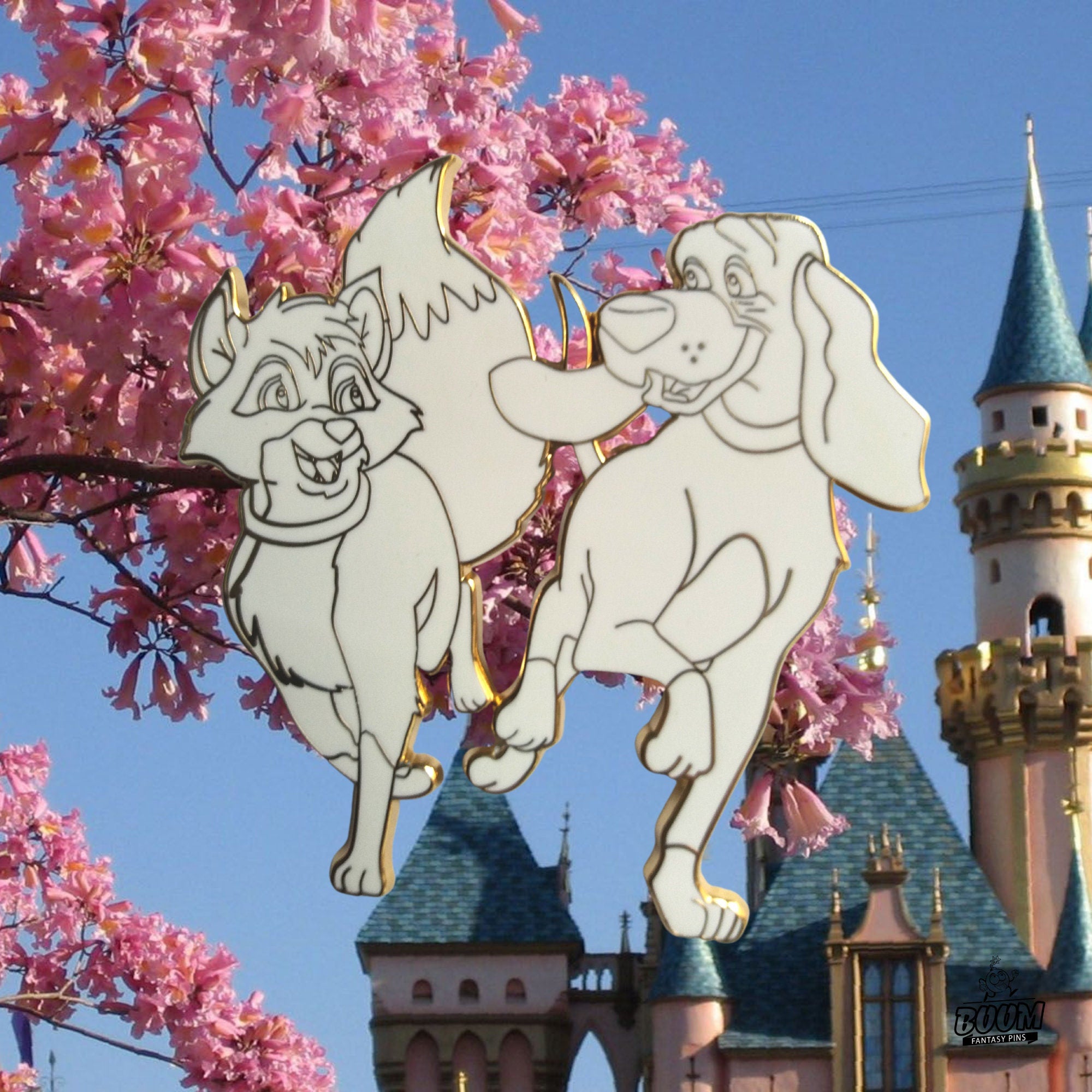 Pin's – Todd et Cooper d'Oliver et Compagnie – Disney Fantasy