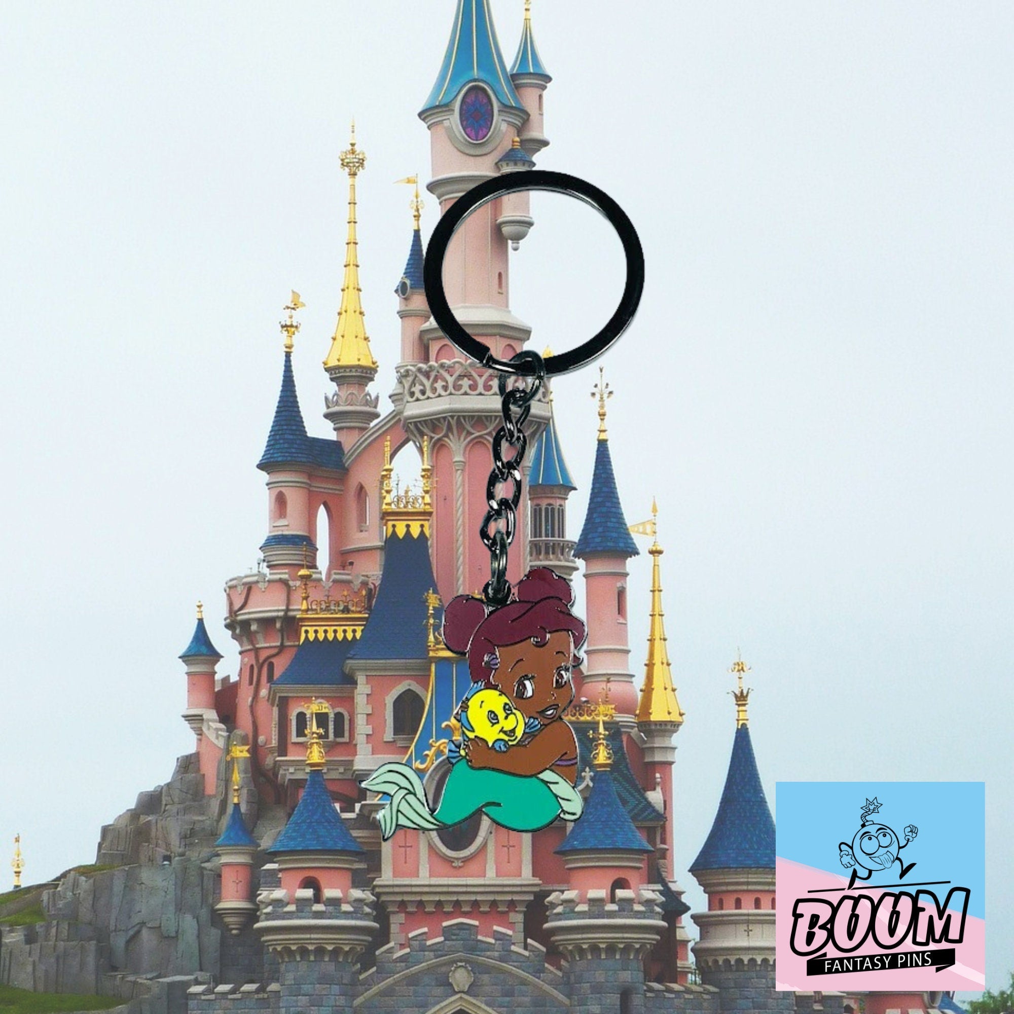 Llavero – Bebé Ariel de La Sirenita – Disney Fantasy