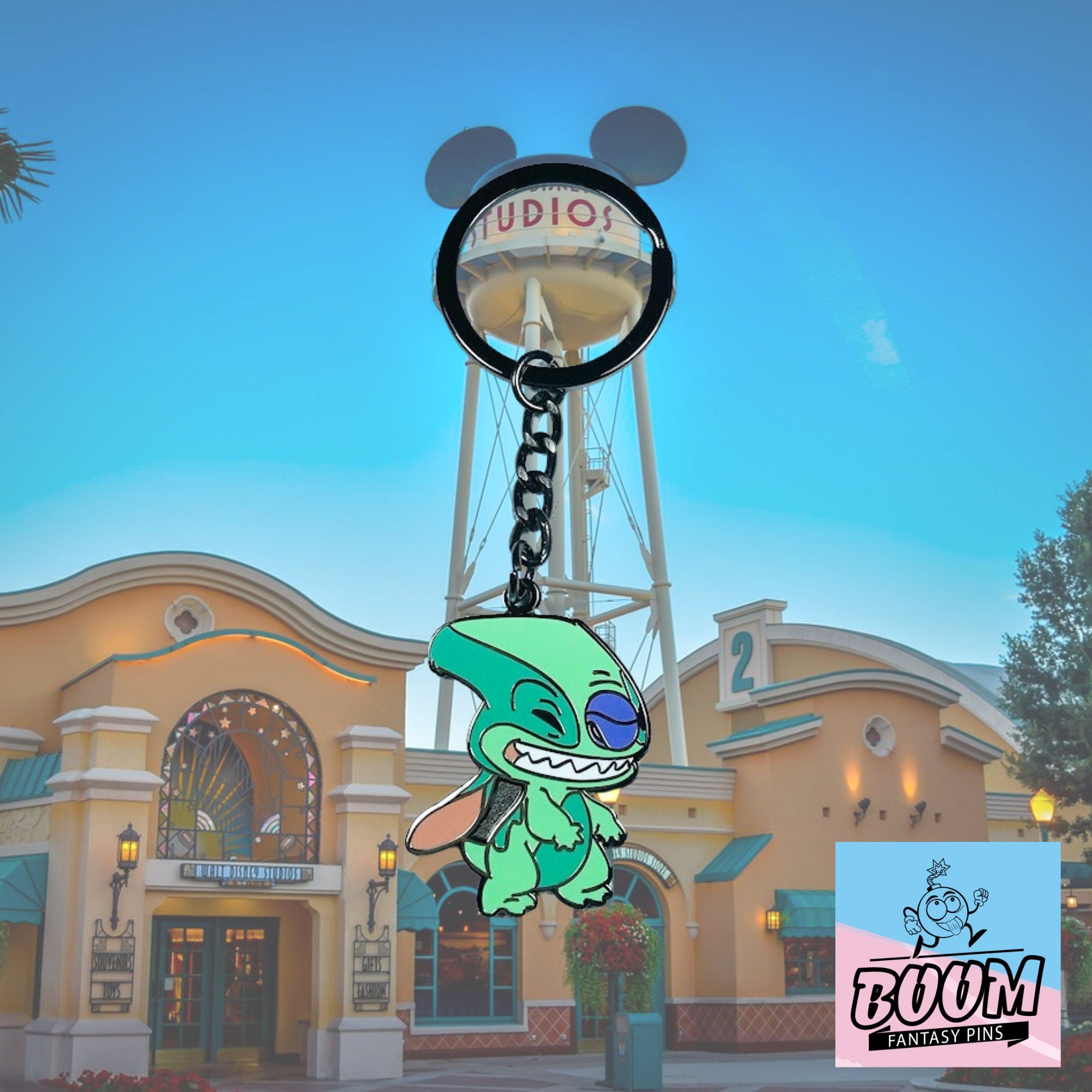 Llavero – Experimento de la trituradora 134 de Lilo y Stitch – Disney Fantasy