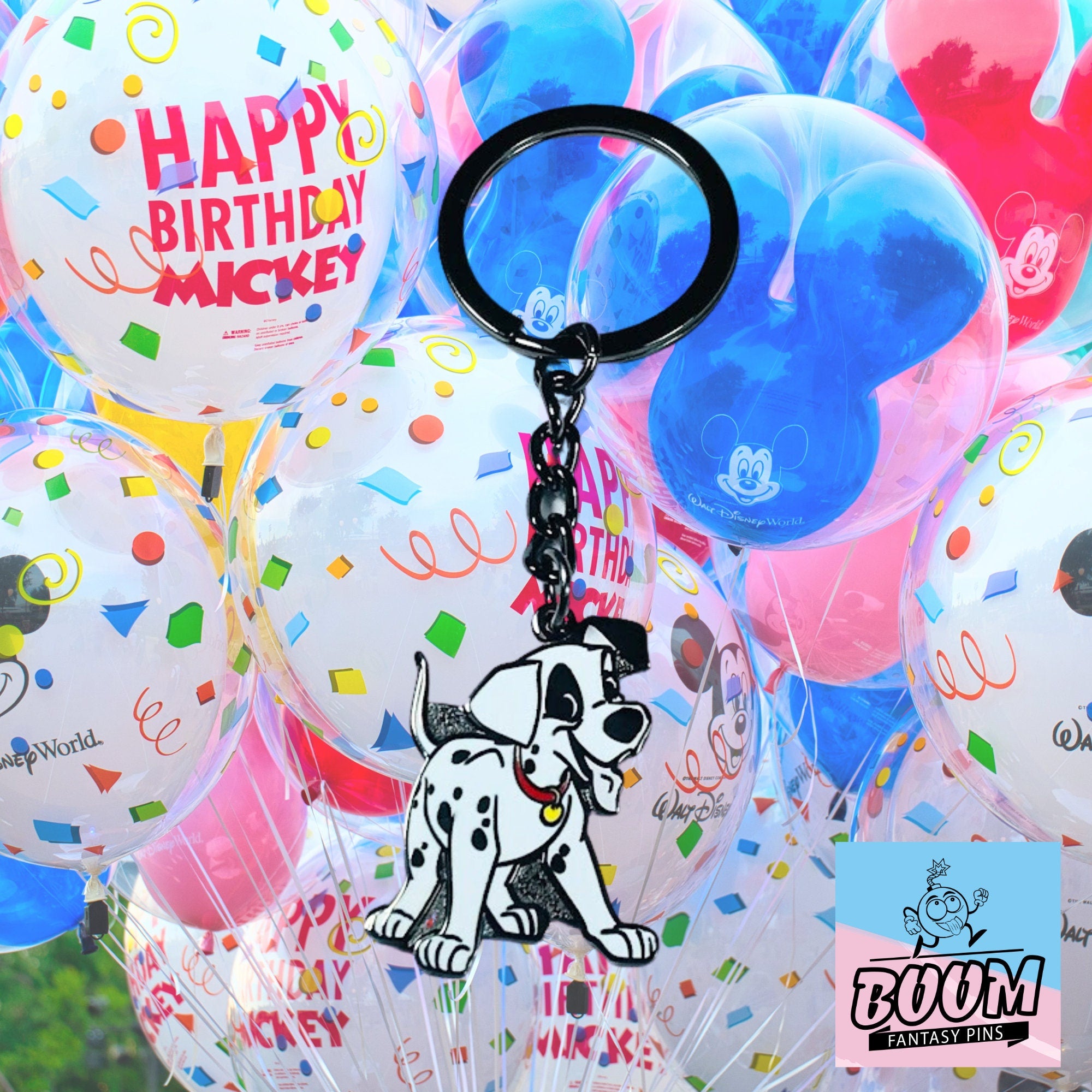 Llavero bicolor de 101 Dálmatas – Disney Fantasy