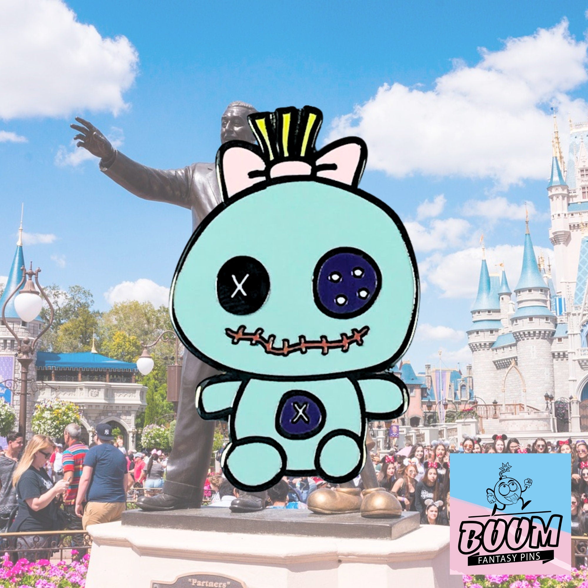 Pin – Trapos de Lilo y Stitch – Disney Fantasy