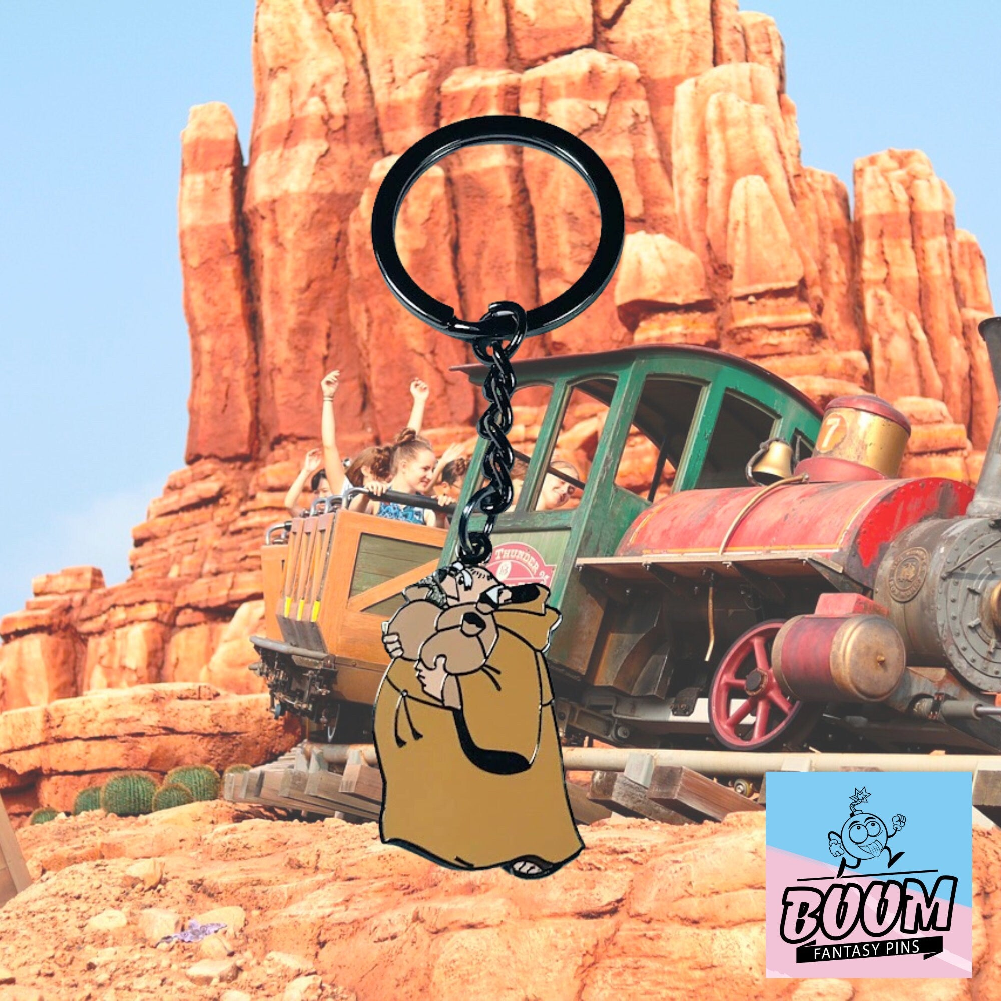 Llavero – Fraile Tuck de Robin Hood – Disney Fantasy