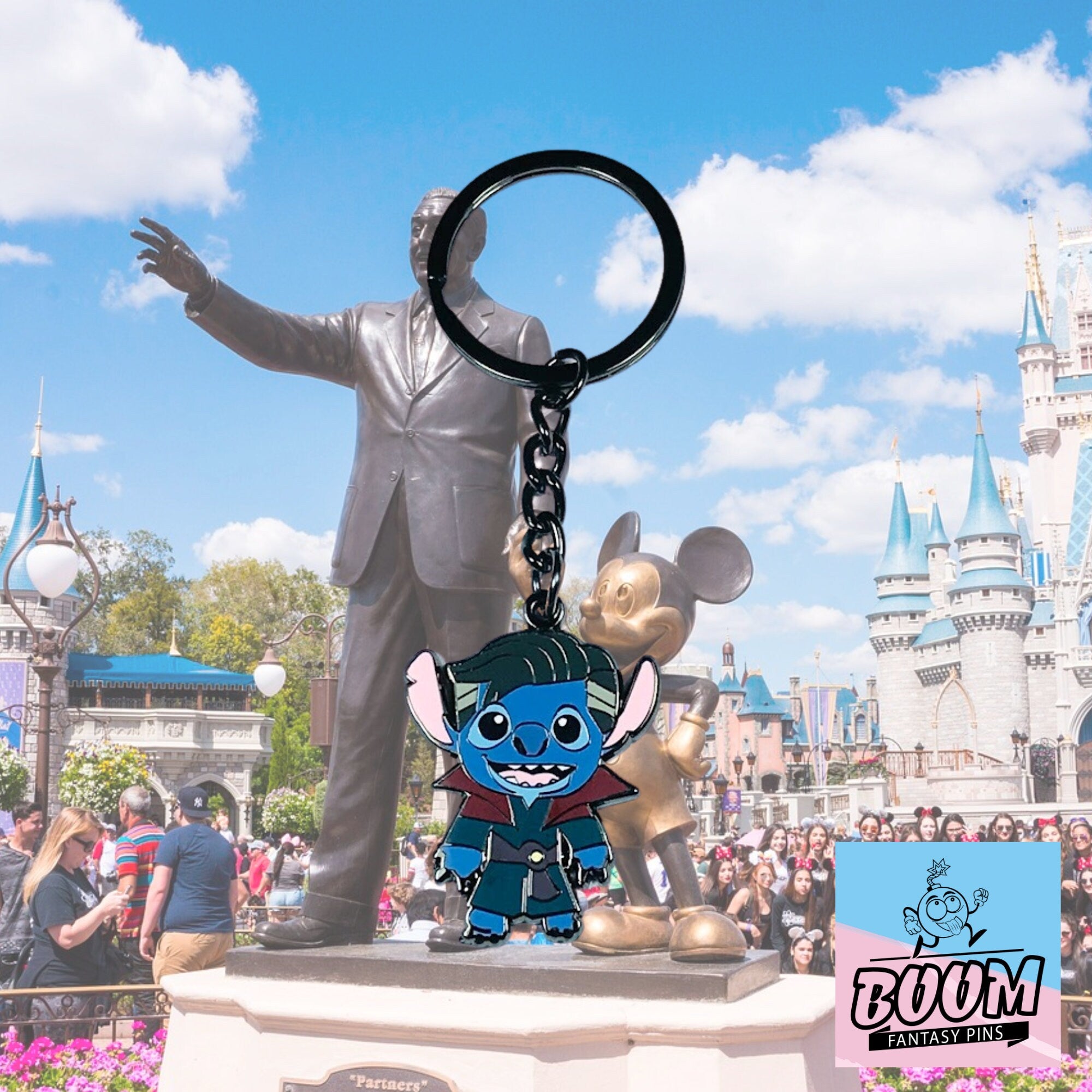 Porte-clés – Stitch Expérience 626 de Lilo &amp; Stitch – Disney Fantasy