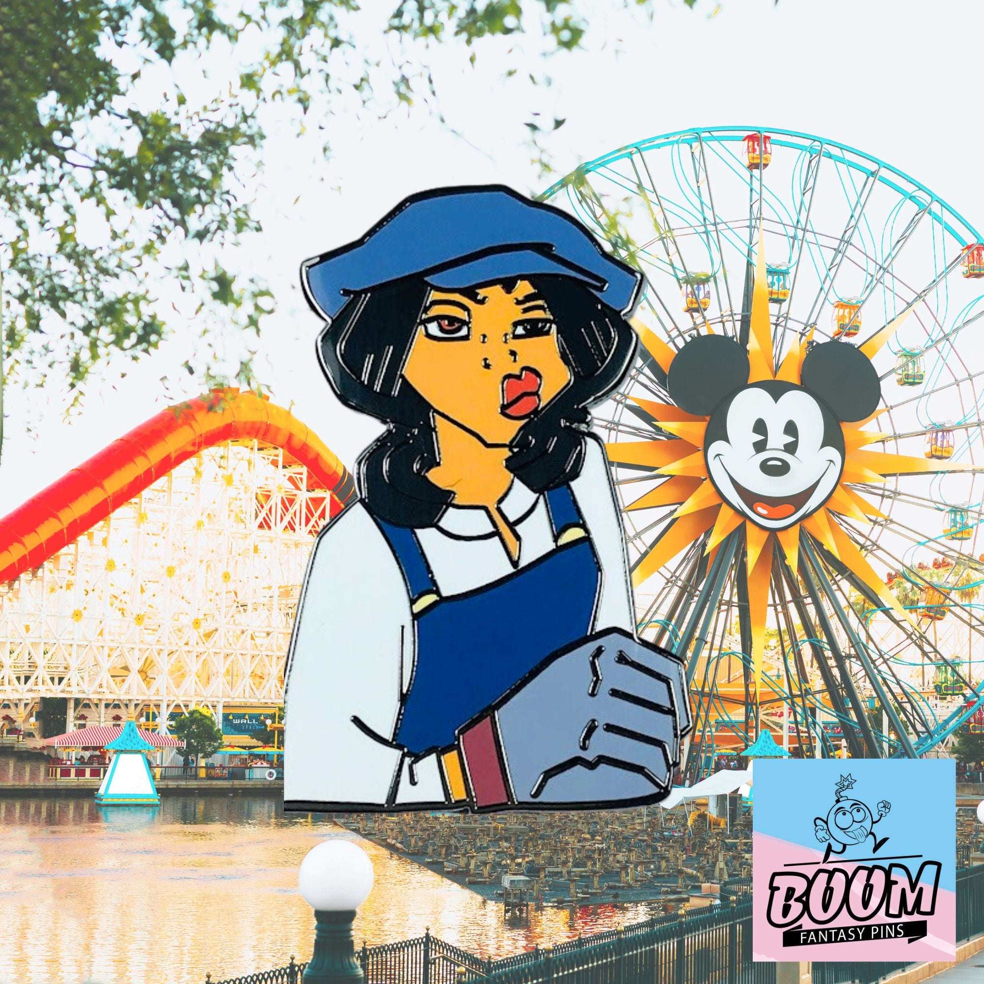 Pin – Audrey Ramírez de Atlantis: El Imperio Perdido – Disney Fantasy