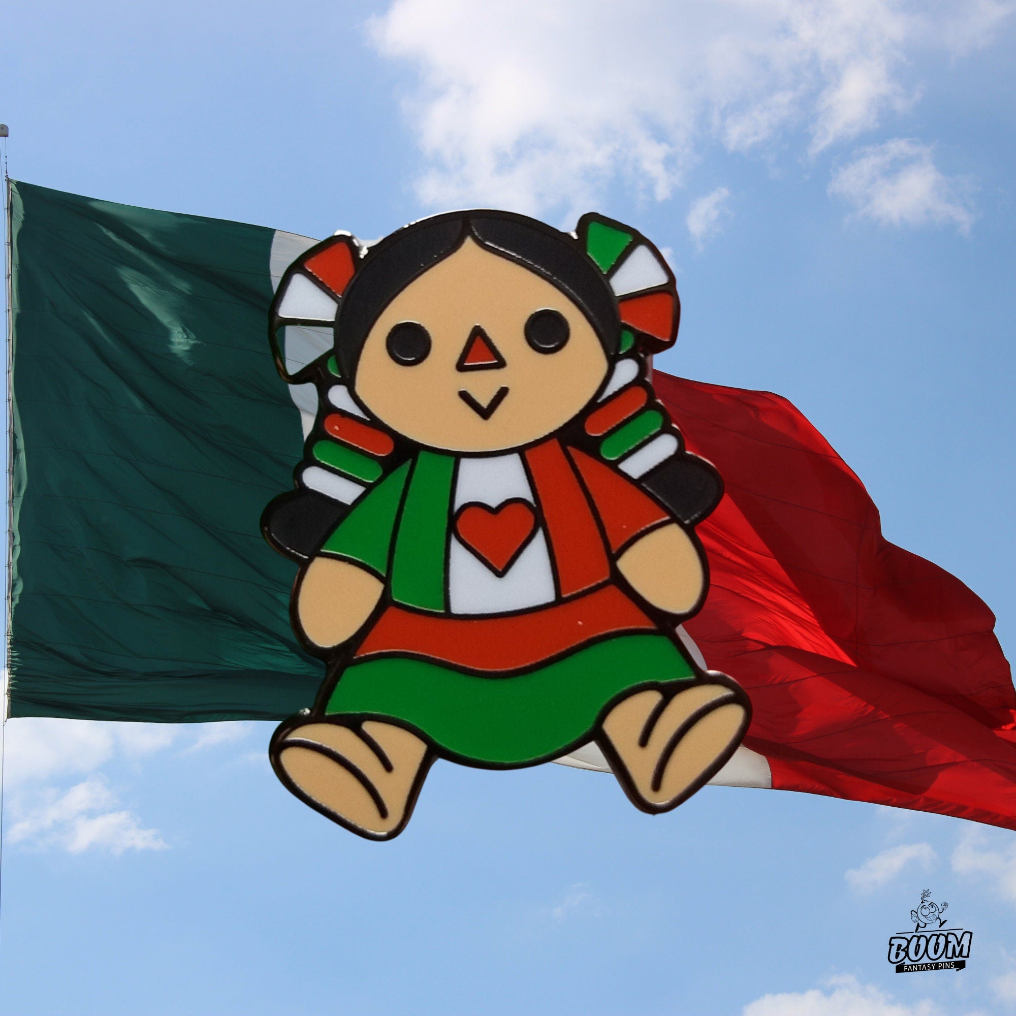 Épingle – Poupée Fuerza Mexico de la fête nationale du Mexique – Disney Fantasy