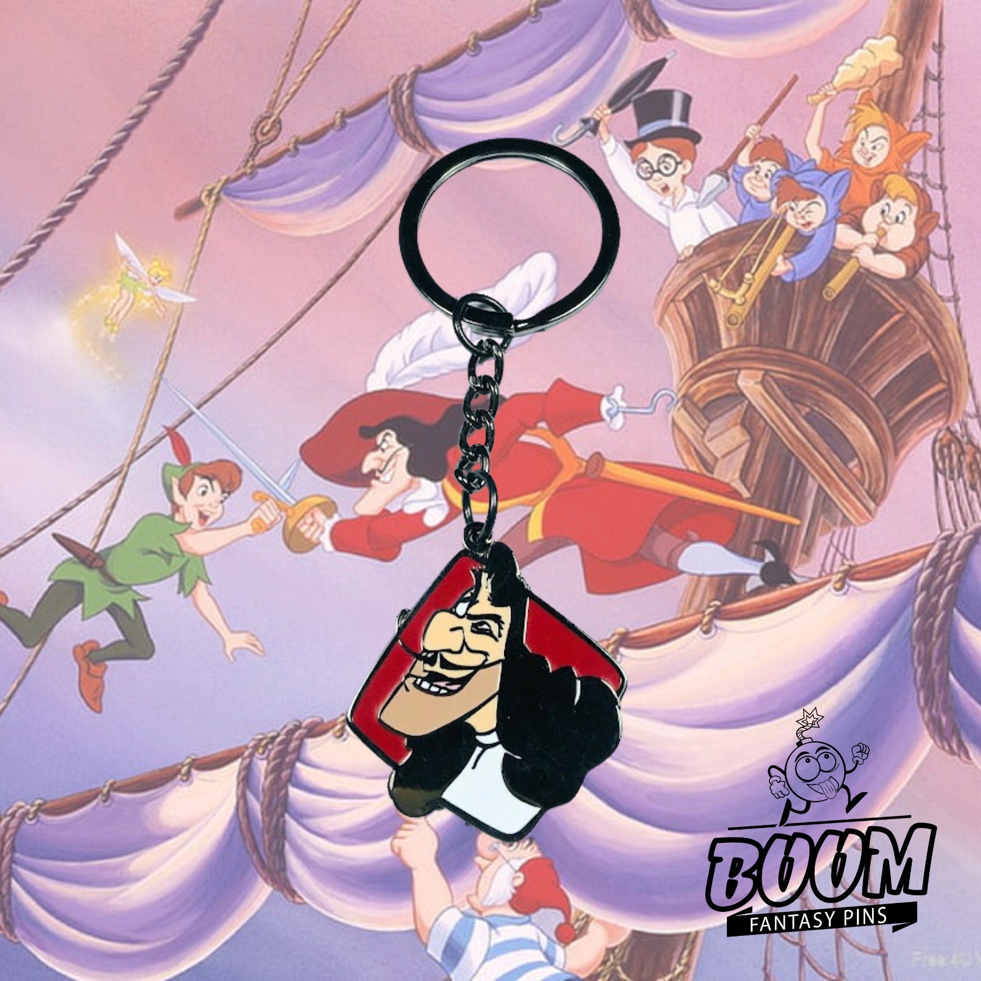 Llavero – Capitán Garfio de Peter Pan – Disney Fantasy