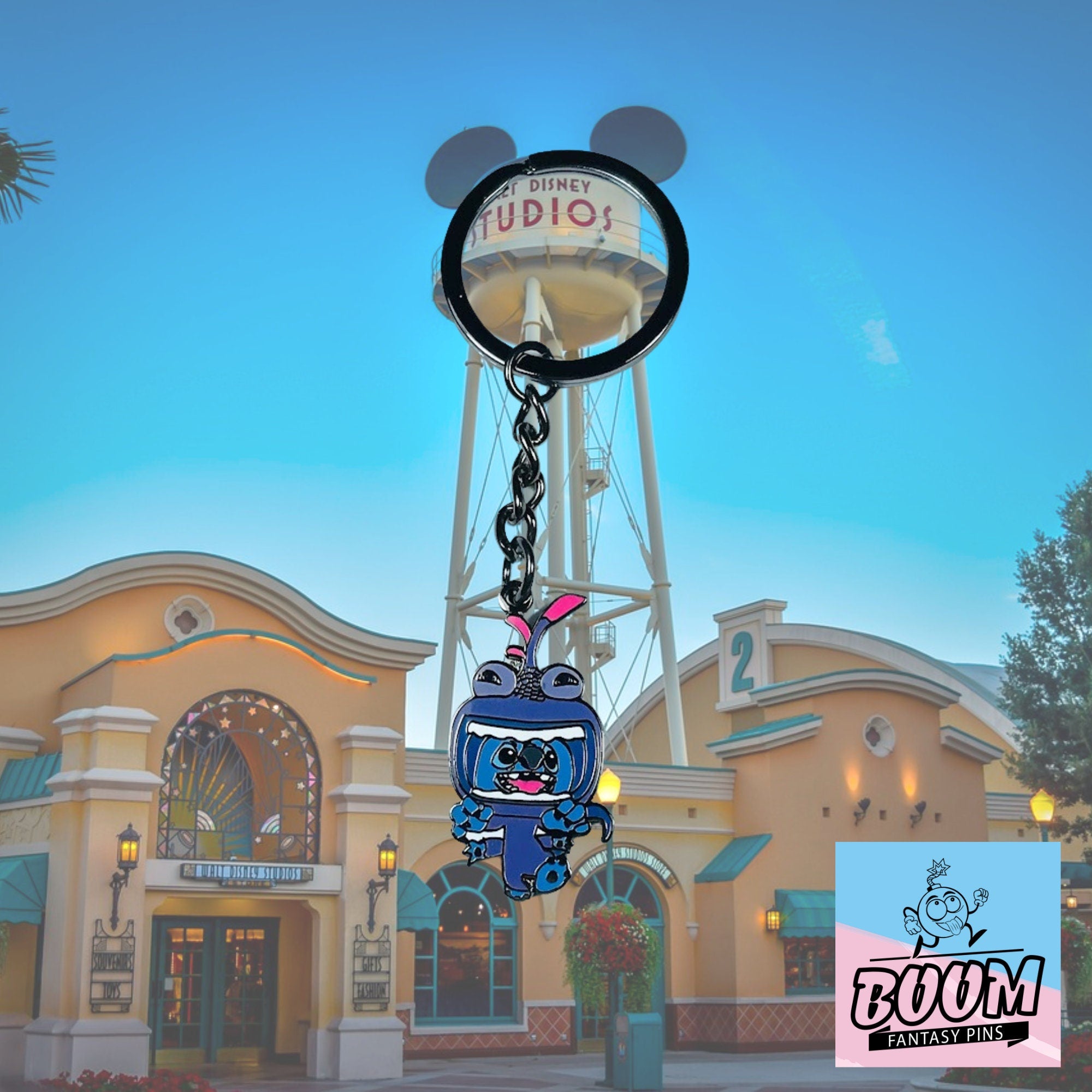 Llavero – Stitch como experimento 626 de Lilo y Stitch – Disney Fantasy