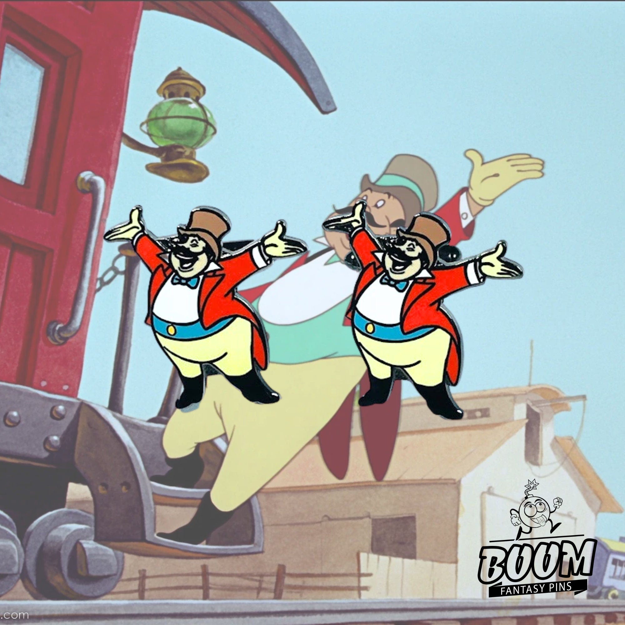 Boutons de manchette – Maître de cérémonie du film Dumbo de Disney Fantasy