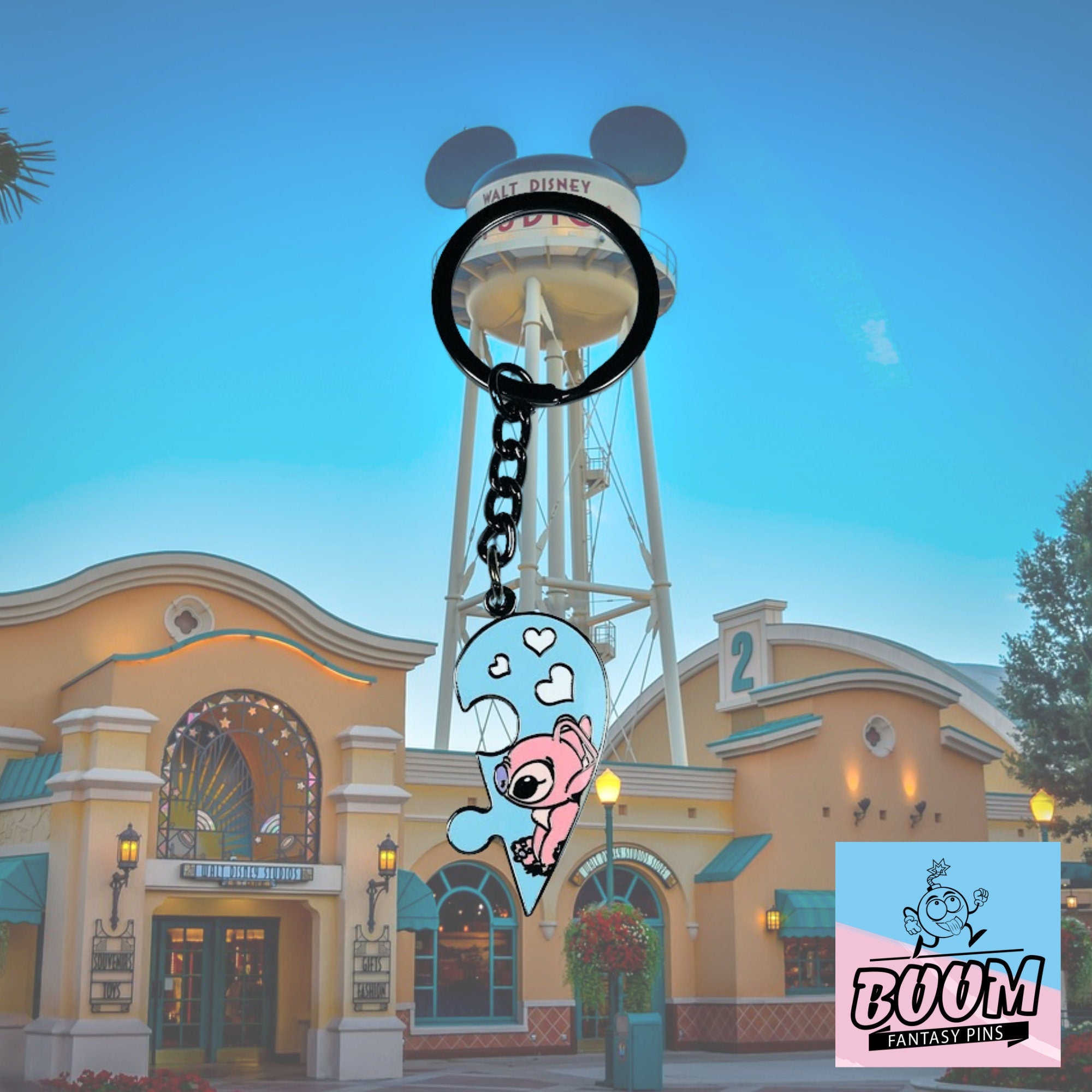 Llavero – Ángel de Lilo y Stitch – Disney Fantasy