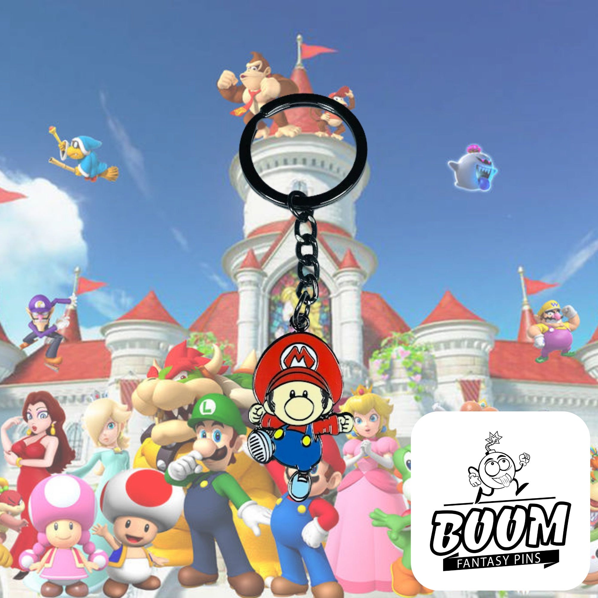 Keychain – Mario from Super Mario Bros – Nintendo Franchise