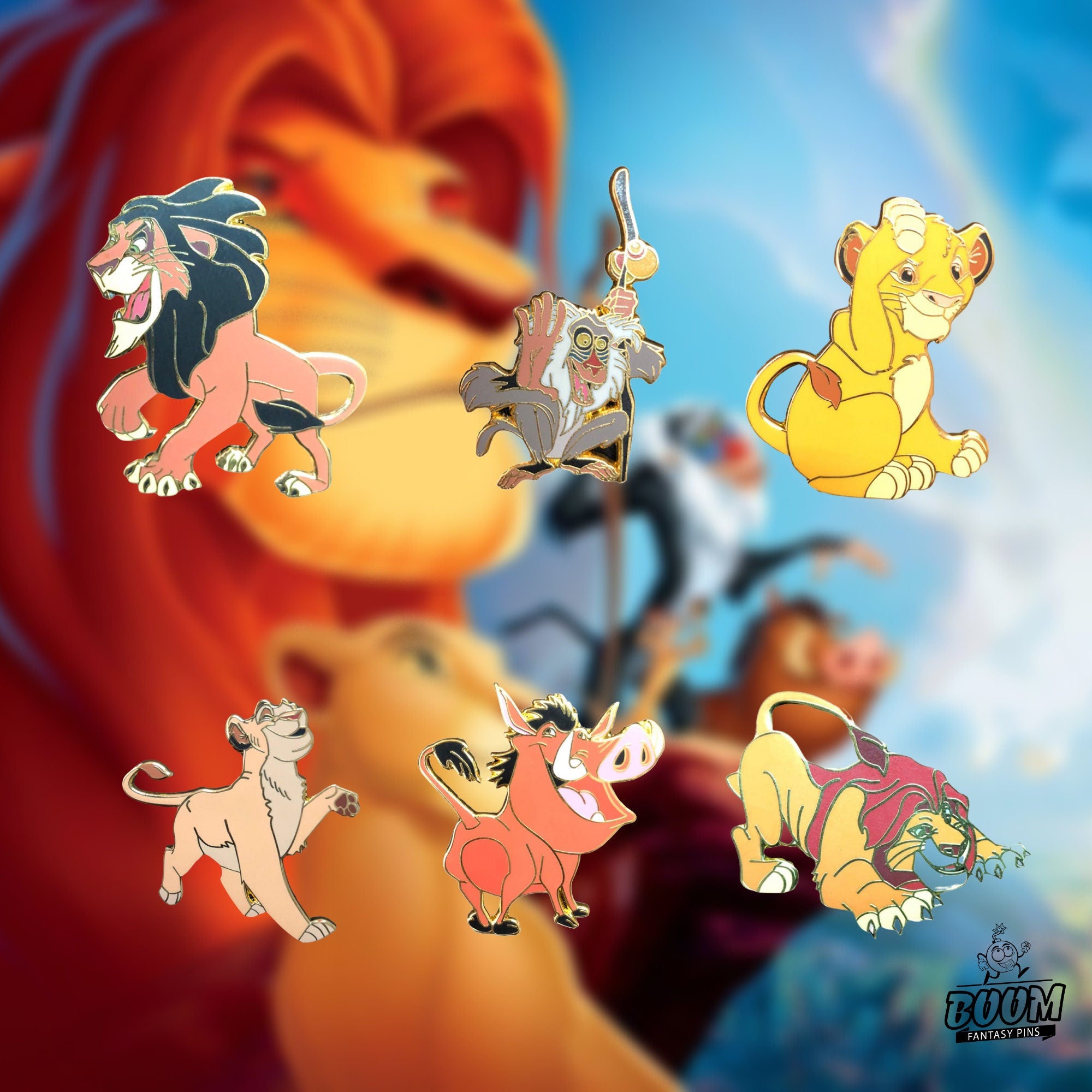 Pin's – Mufasa du Roi Lion – Disney Fantasy