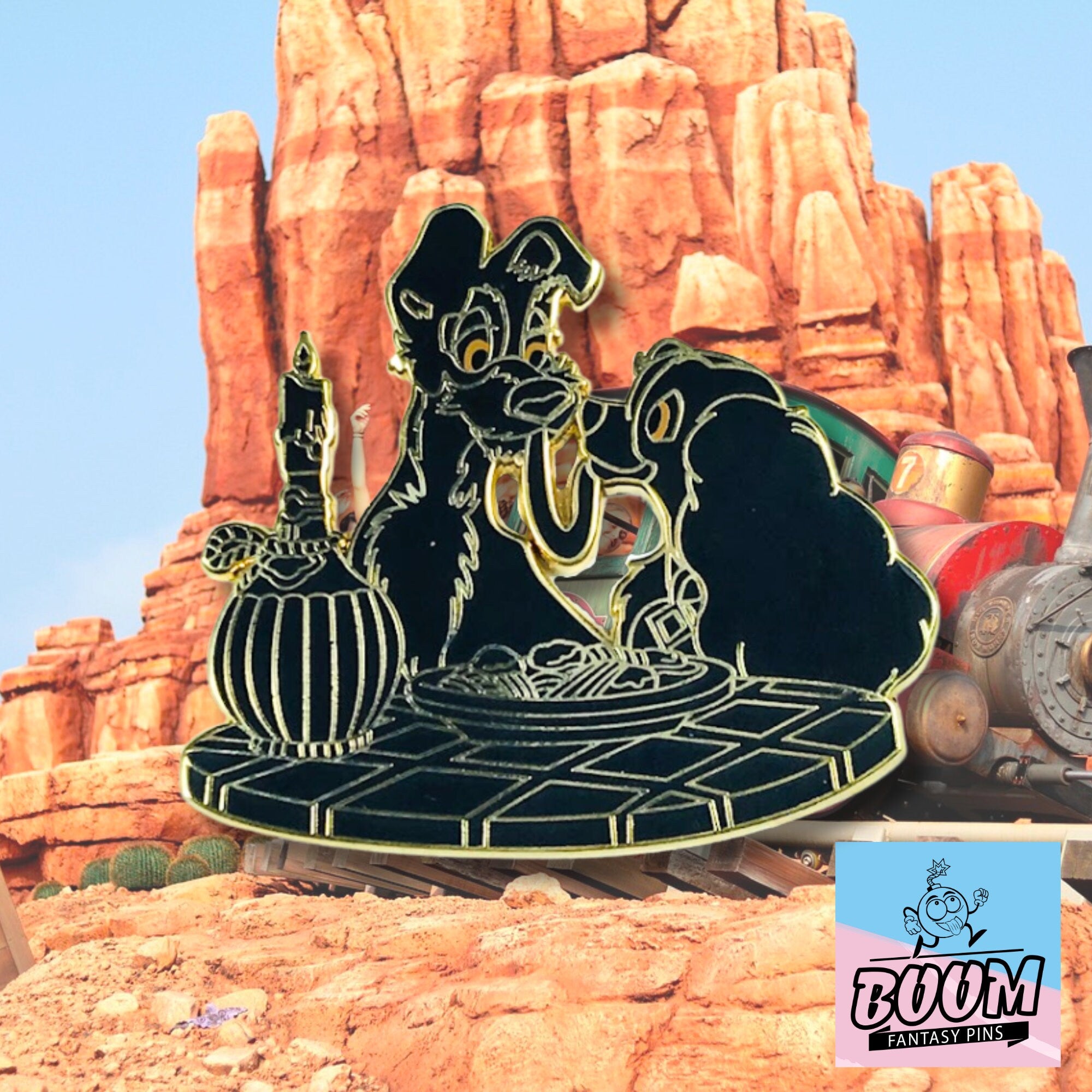 Pin – Lady and Tramp from Lady and the Tramp – Disney Fantasy