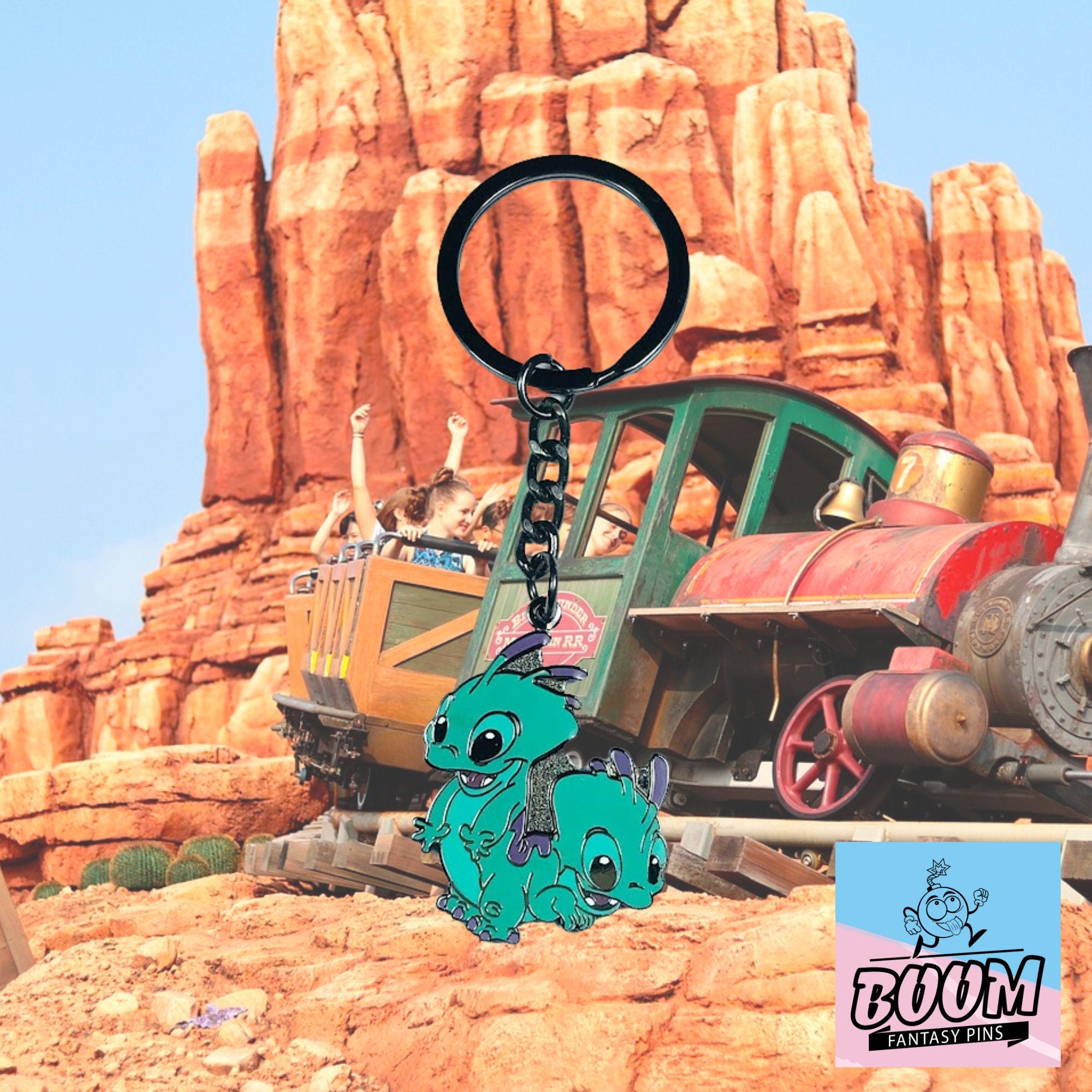 Llavero – Experimento Swapper 355 de Lilo y Stitch – Disney Fantasy