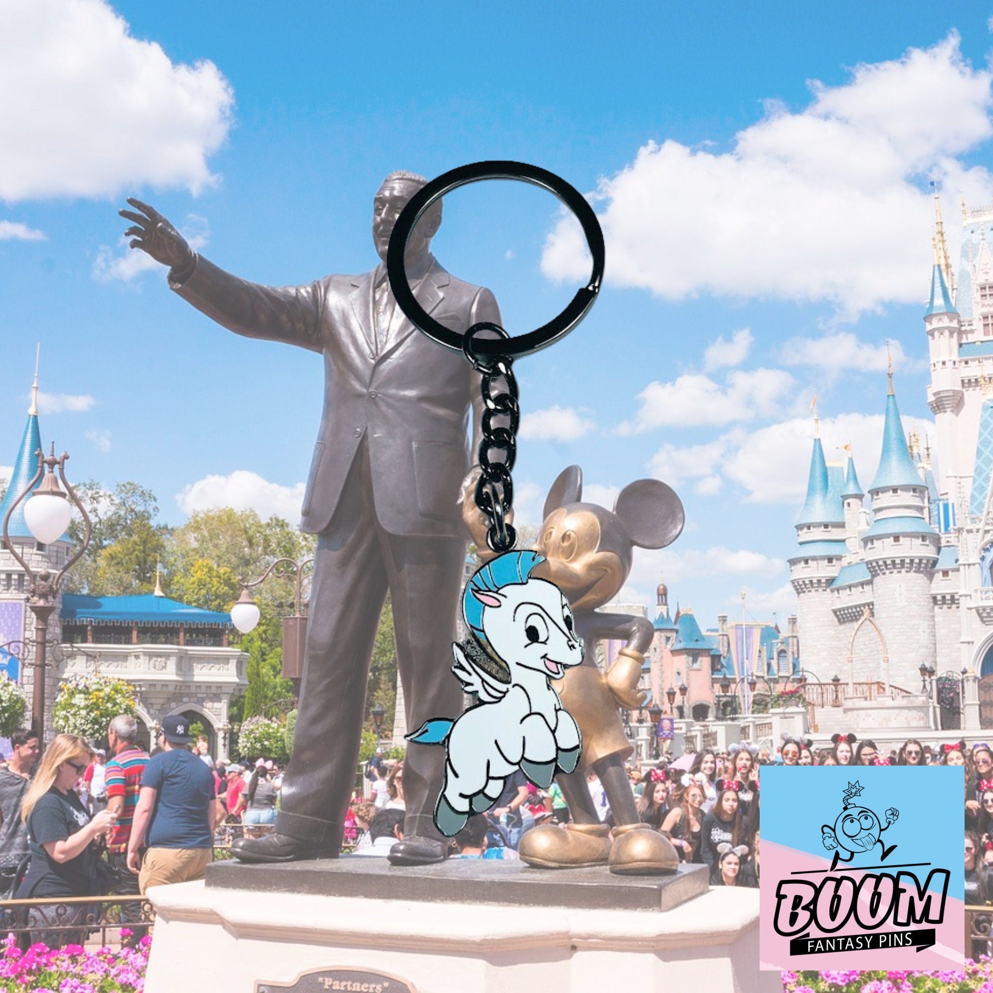 Porte-clés – Pégase d'Hercule – Disney Fantasy