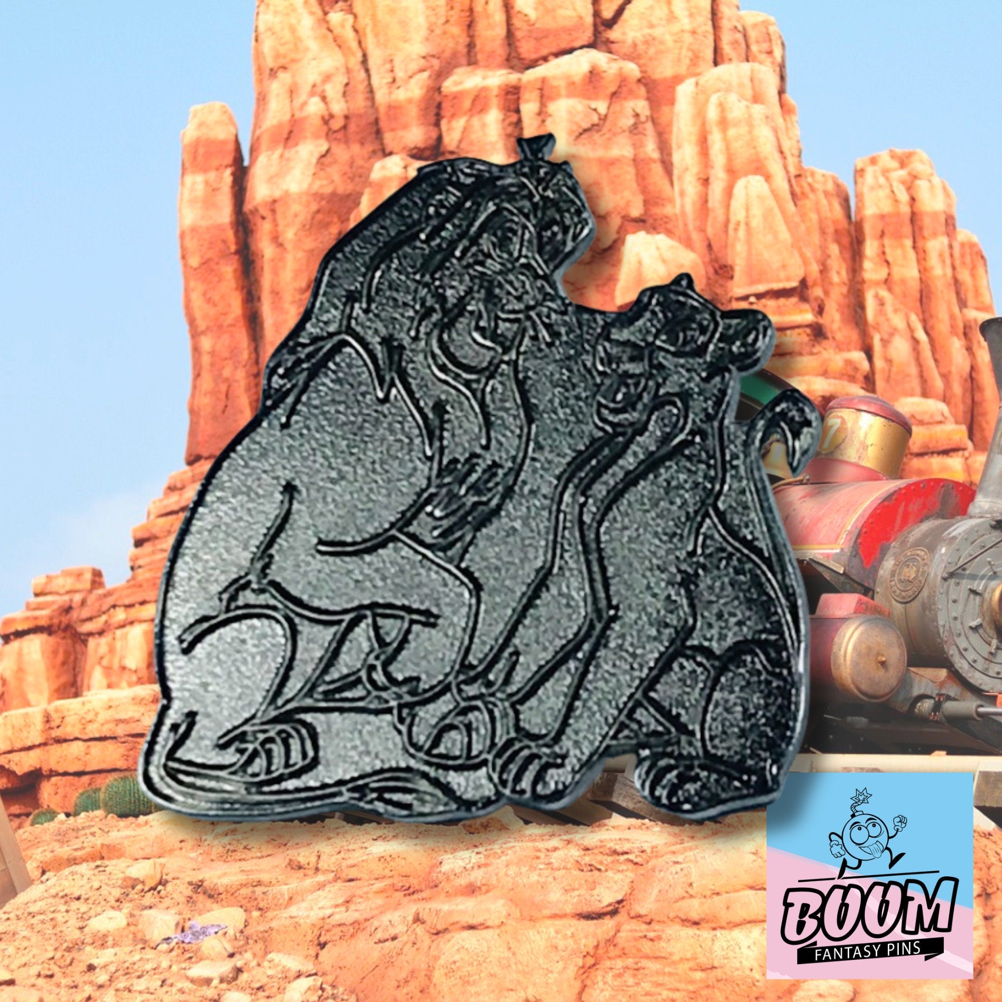 Pin – Simba y Nala de El Rey León – Disney Fantasy