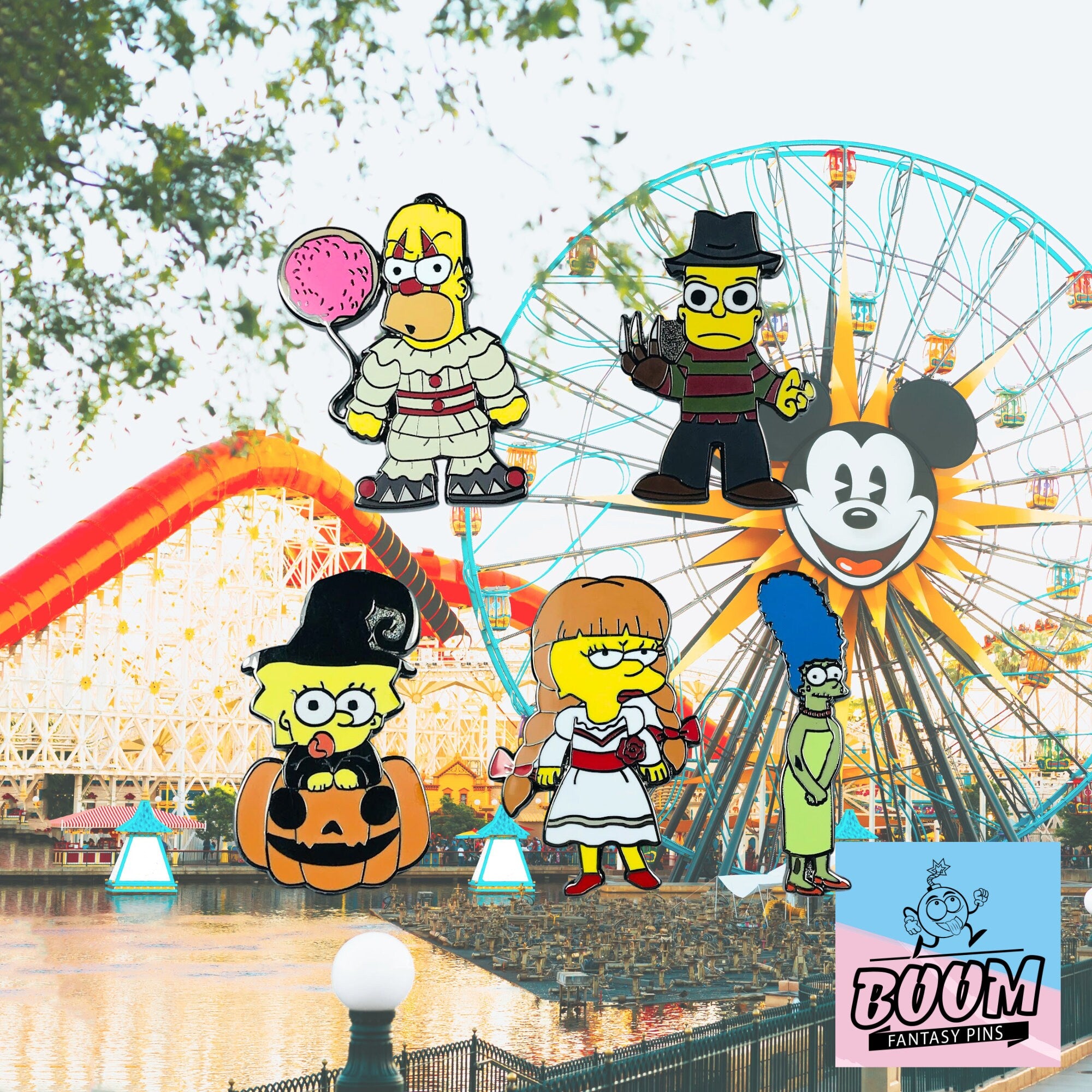 Pin's – Marge Simpson des Simpson – Disney Fantasy