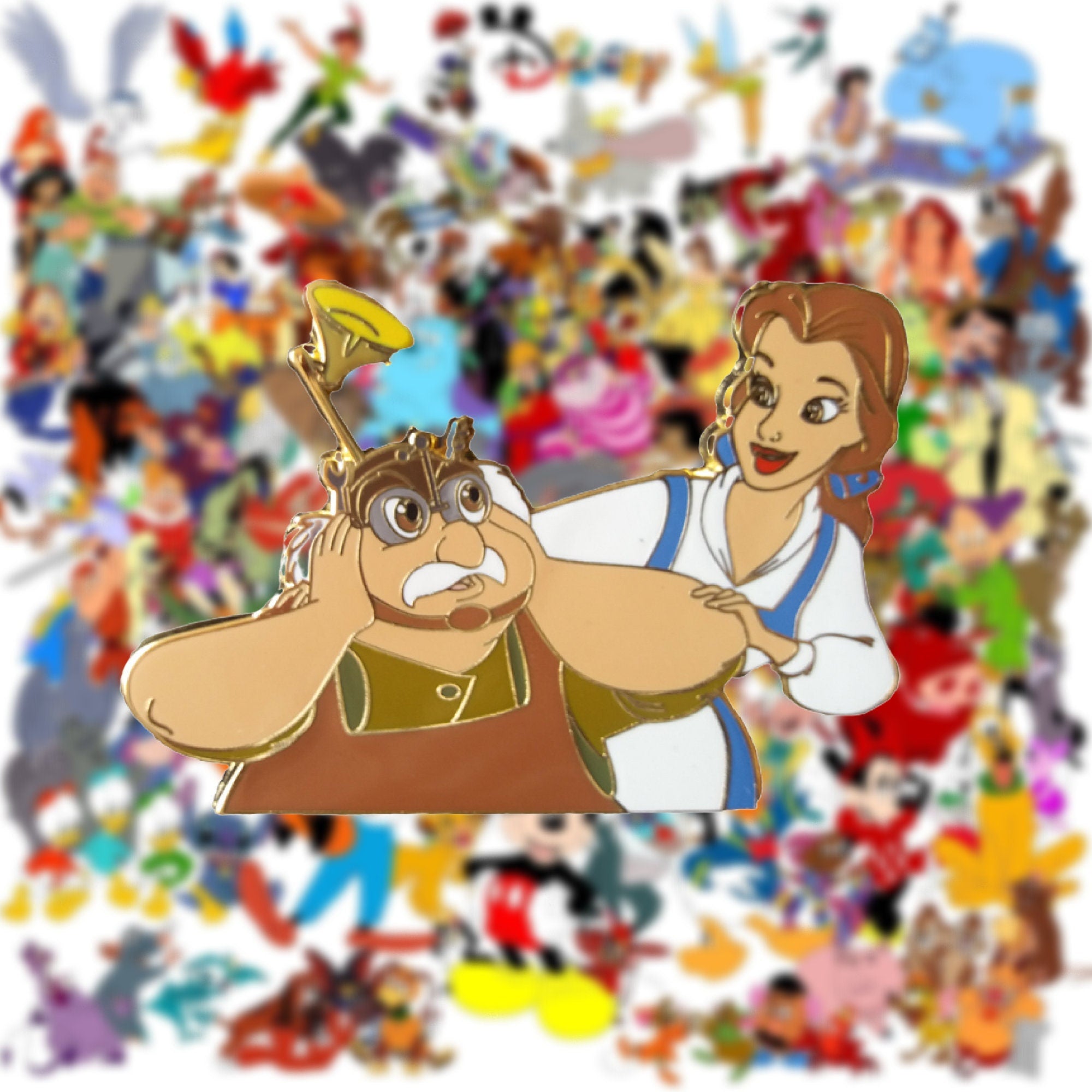 Pin's – Belle et Maurice de La Belle et la Bête – Disney Fantasy