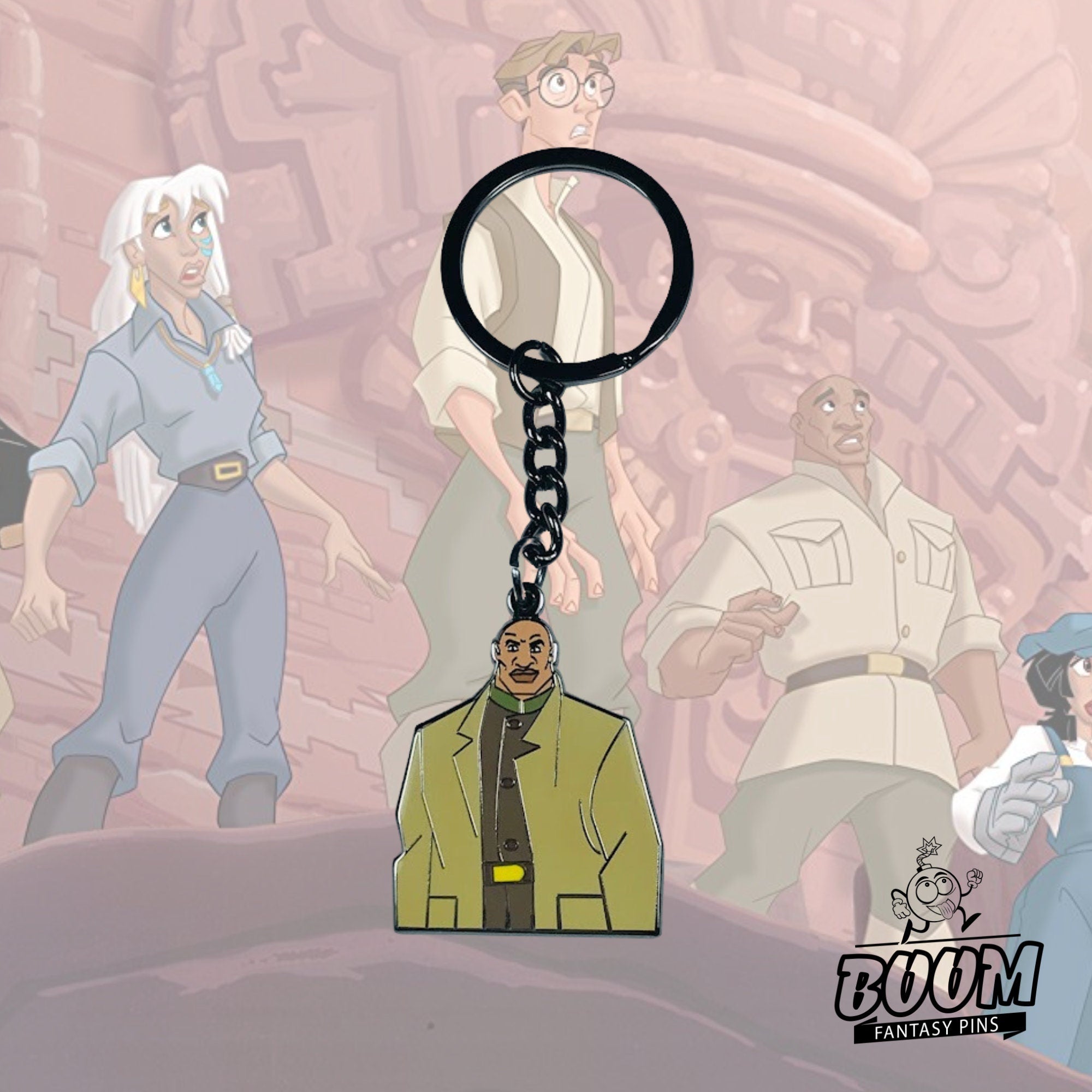 Llavero del Dr. Joshua Sweet de Atlantis: El Imperio Perdido – Disney Fantasy