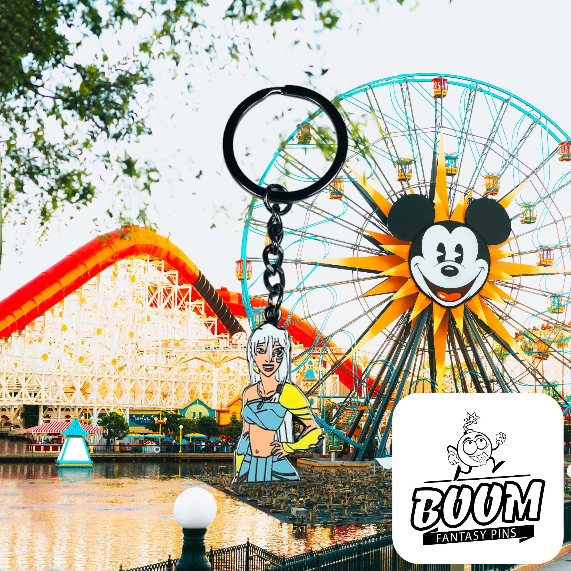 Llavero – Reina Kida de Atlantis: El Imperio Perdido – Disney Fantasy