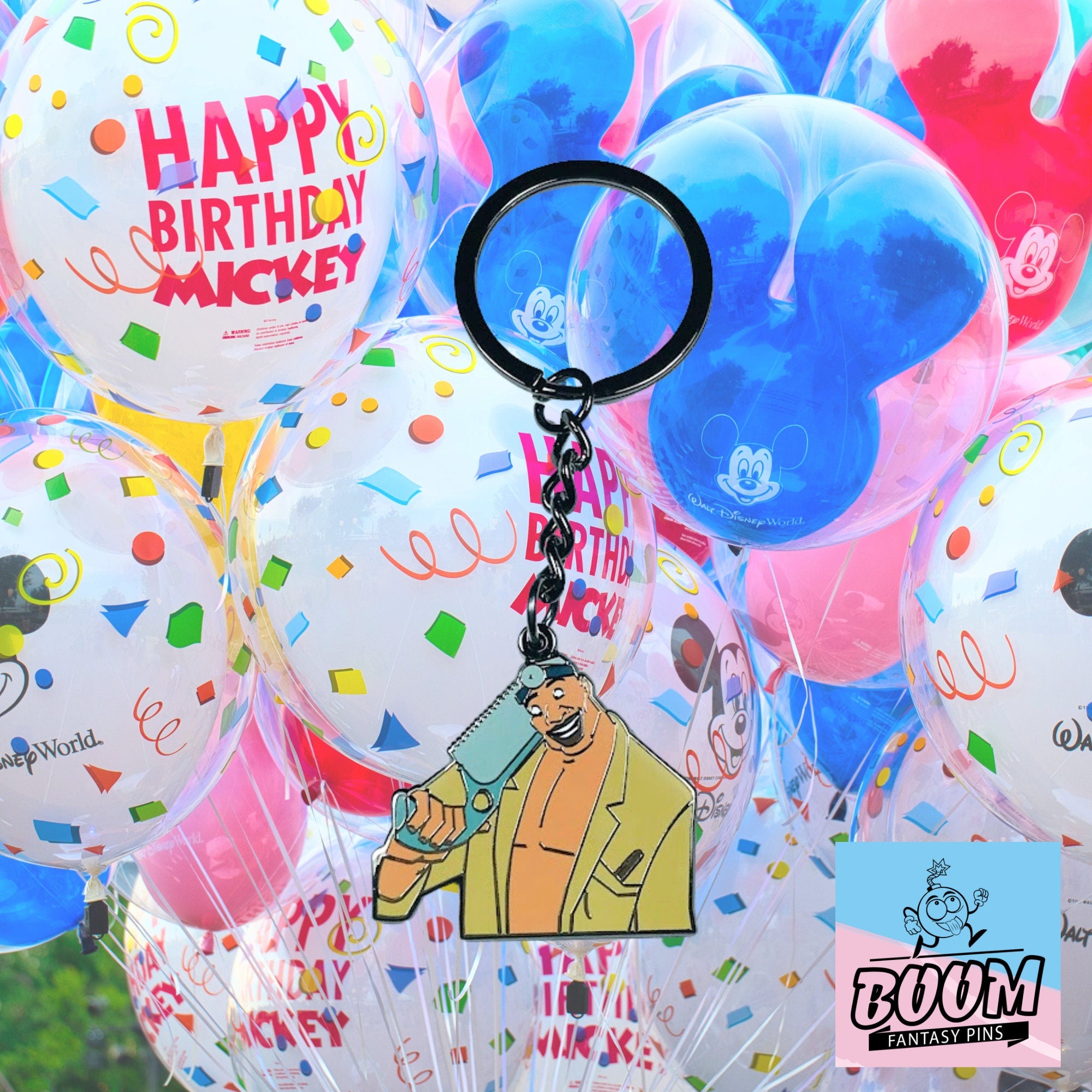 Llavero del Dr. Joshua Sweet de Atlantis: El Imperio Perdido – Disney Fantasy