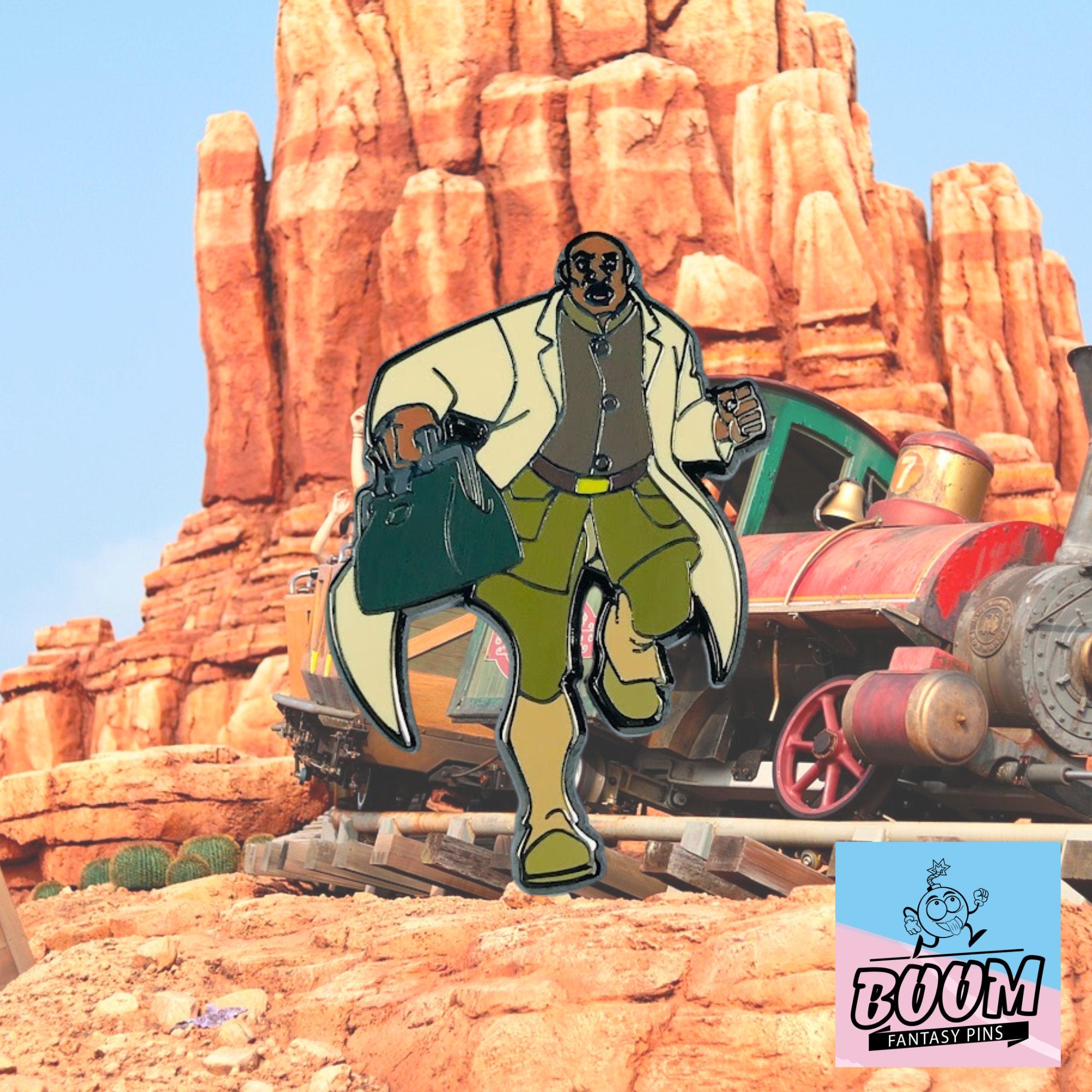 Pin del Dr. Joshua Sweet de Atlantis: El Imperio Perdido – Disney Fantasy