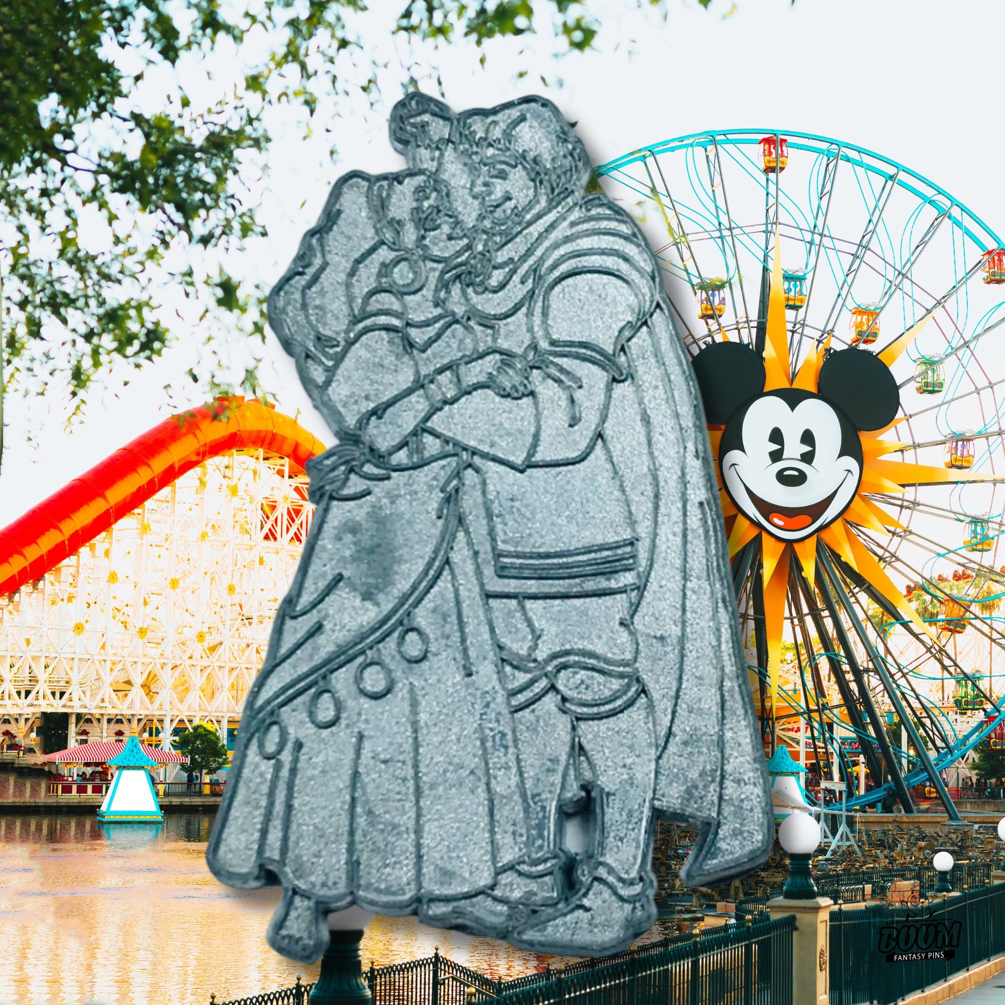 Pin – Esmeralda y Febo de El Jorobado de Notre Dame – Disney Fantasy