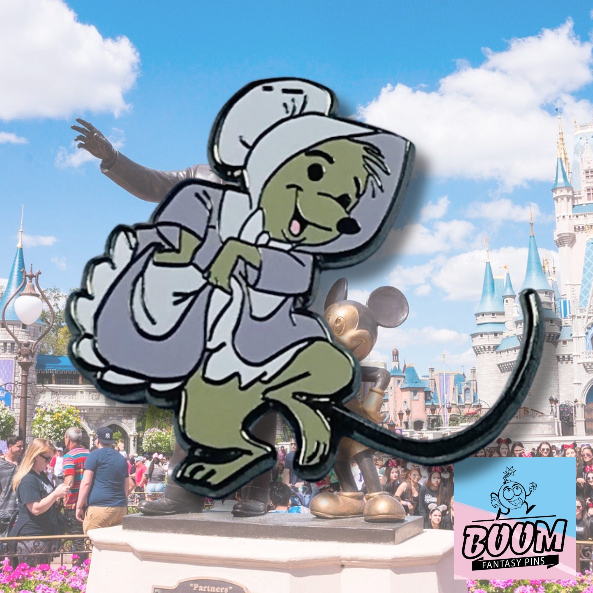 Pin – Ratón de la Madre Iglesia de Robin Hood – Disney Fantasy