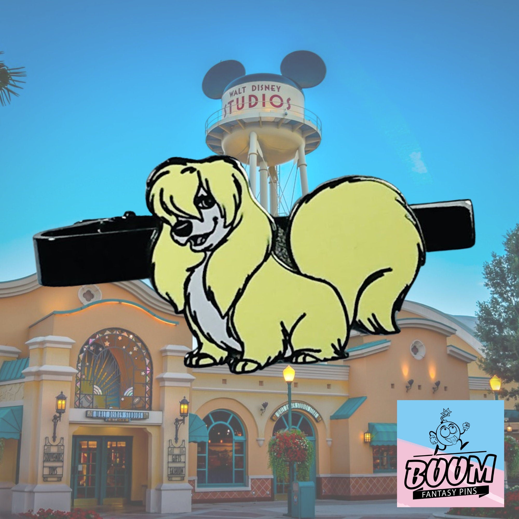 Pinza de corbata – Pinza de La Dama y el Vagabundo – Disney Fantasy