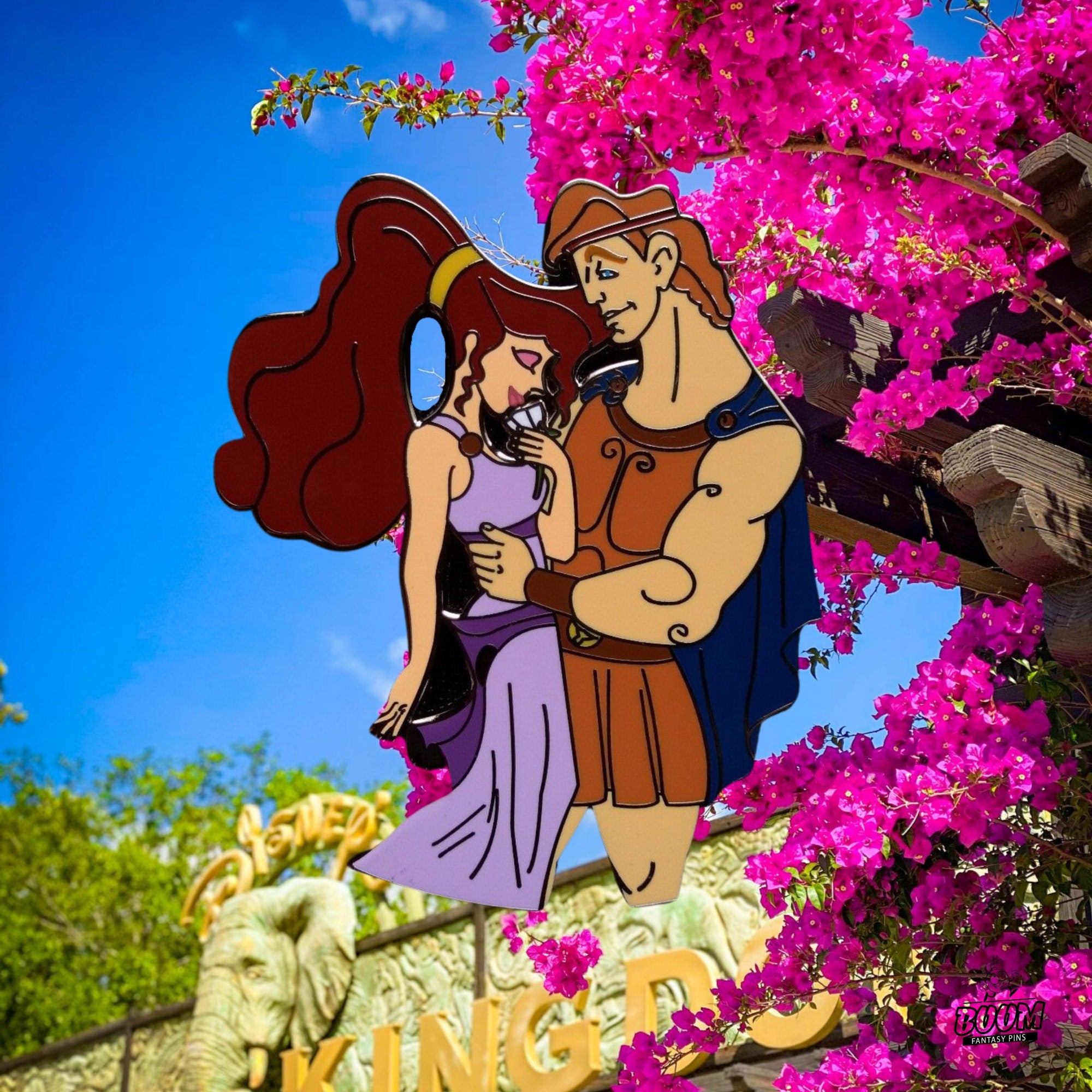 Pin – Hércules y Megara de Hércules – Disney Fantasy