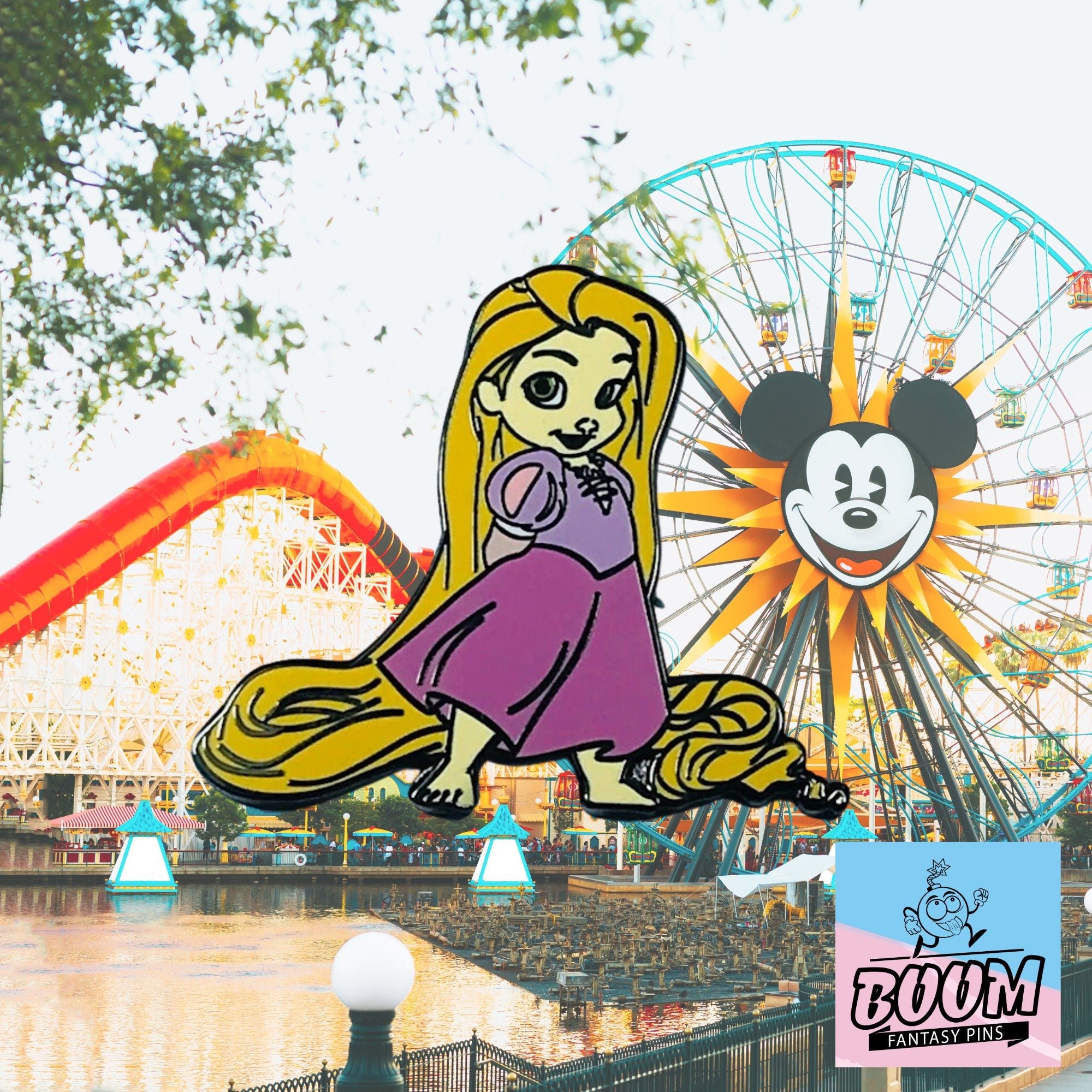 Pin's – Raiponce enfant du film Raiponce – Disney Fantasy