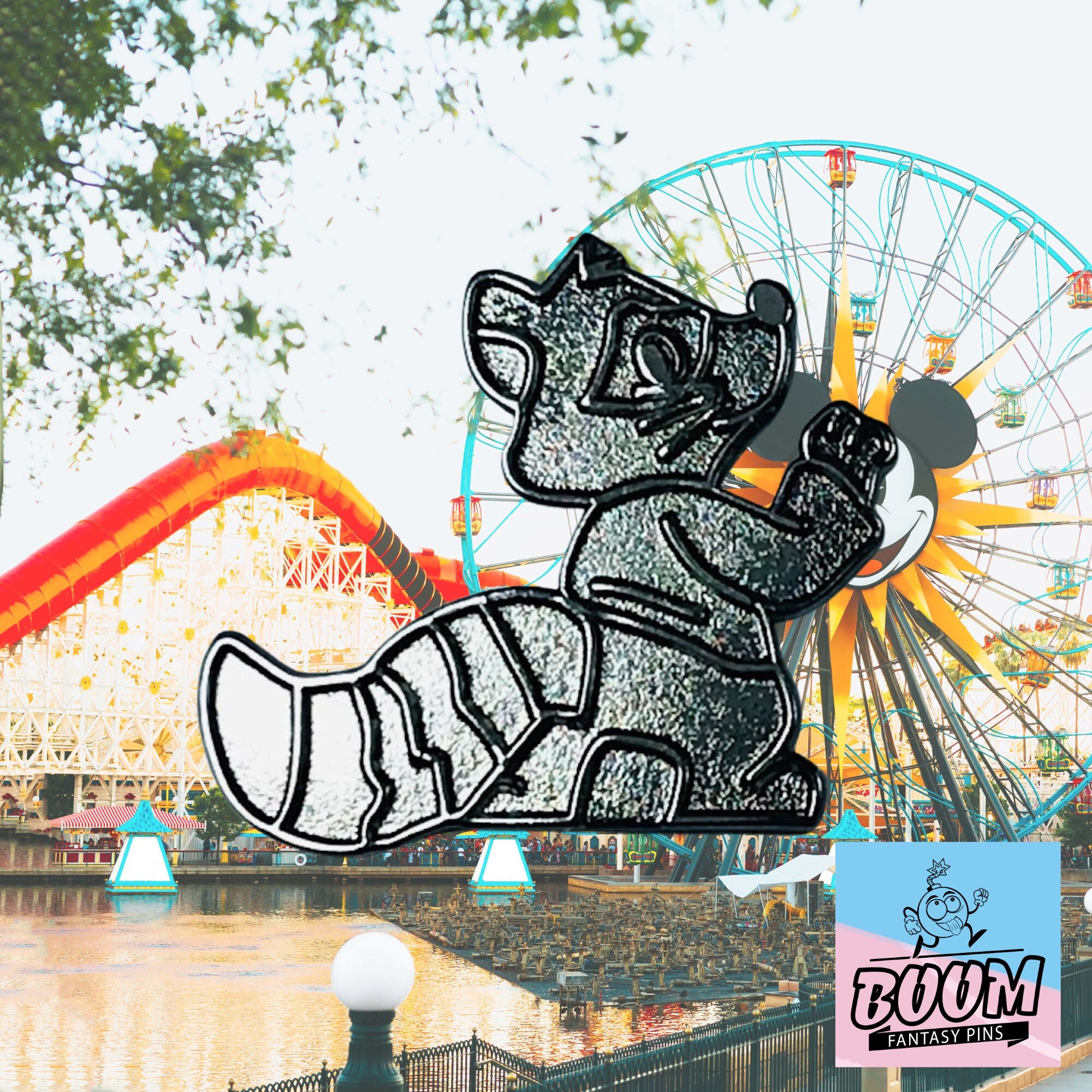 Pin – Mapache de Robin Hood – Disney Fantasy