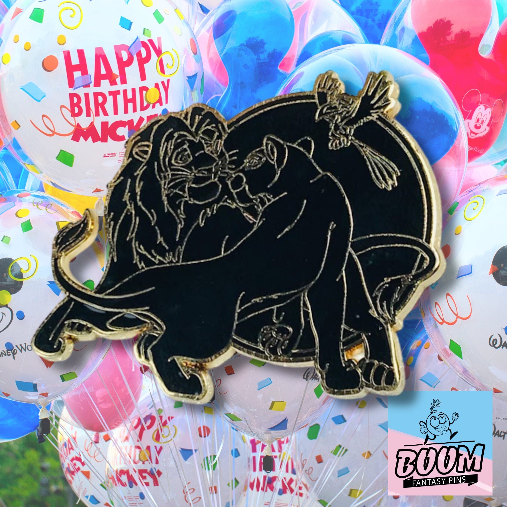 Pin's – Simba, Nala et Zazu du Roi Lion – Disney Fantasy