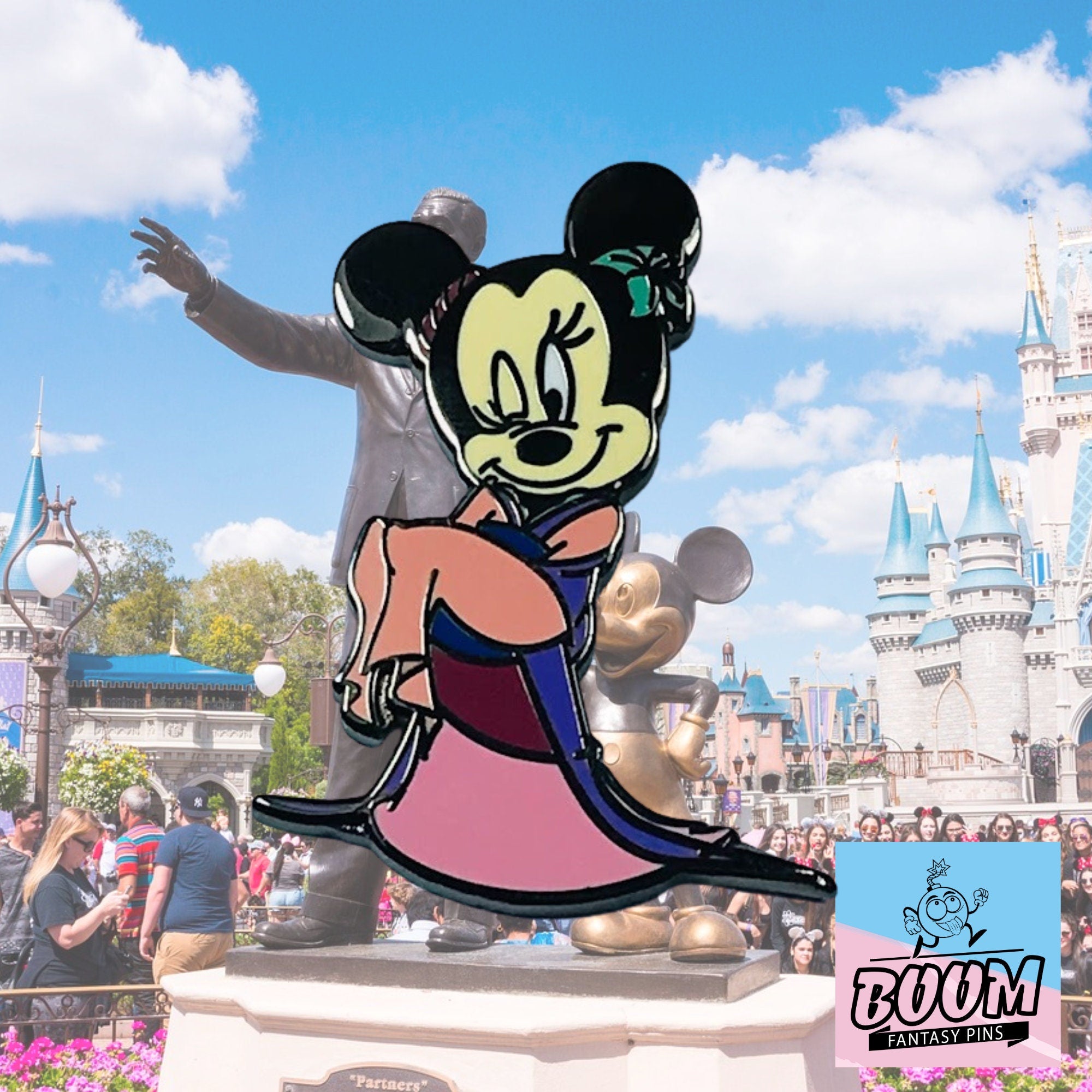 Pin – Minnie Mouse como Mulan de Mulan – Disney Fantasy