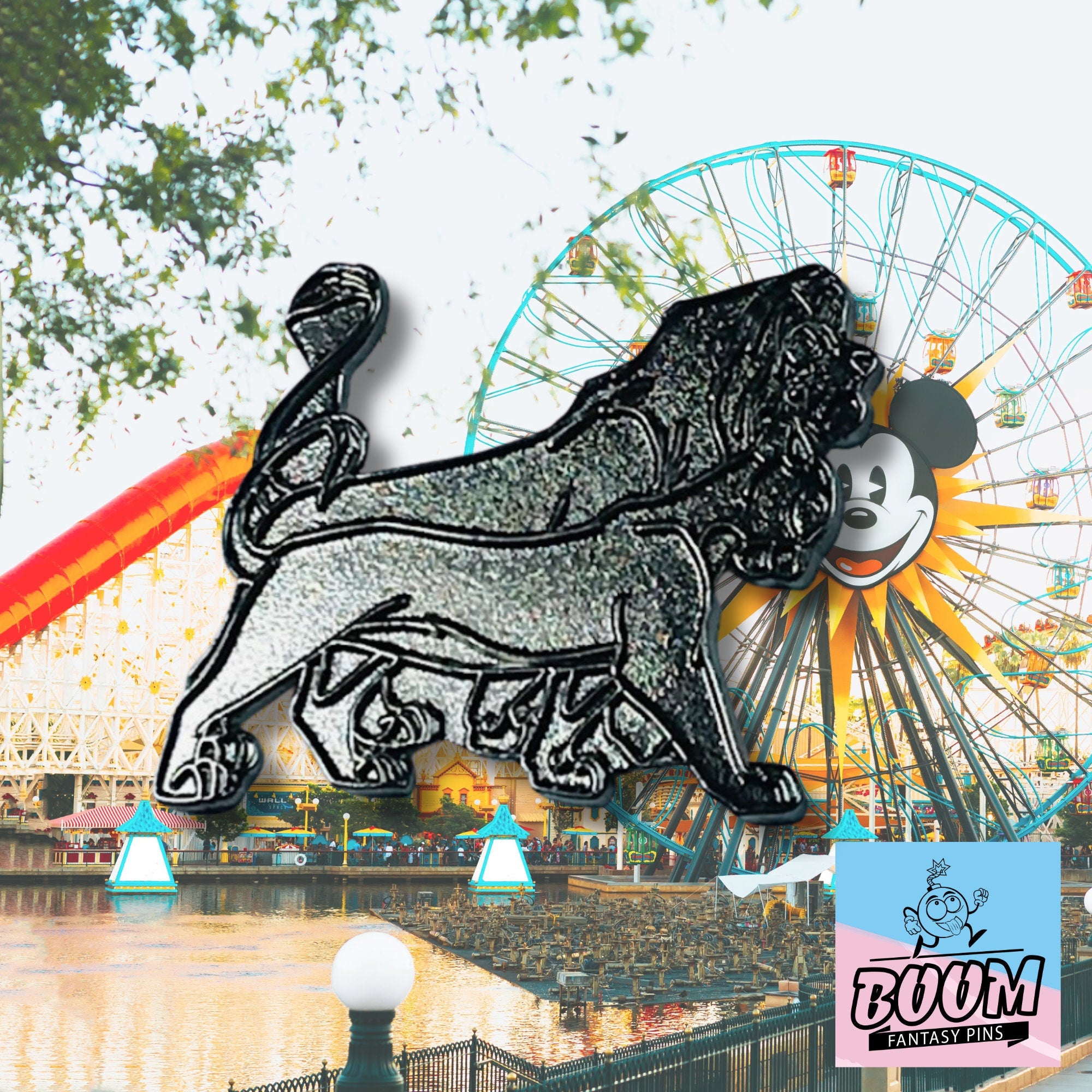 Pin's – Simba et Nala du Roi Lion – Disney Fantasy